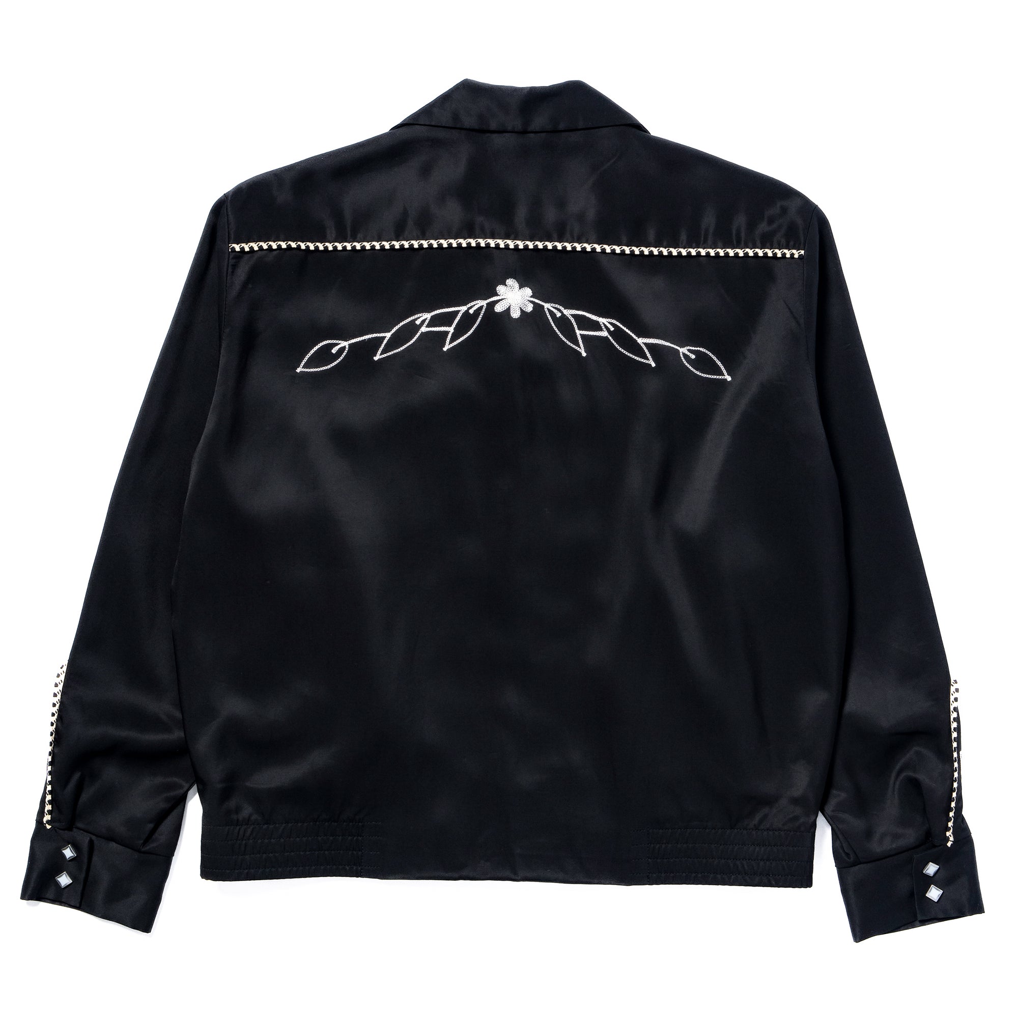 EMBROIDERED RAYON WESTERN JACKET