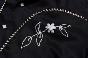 EMBROIDERED RAYON WESTERN JACKET