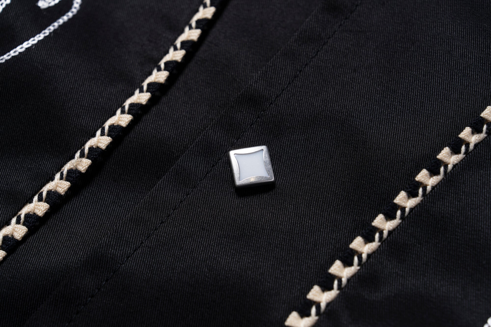 EMBROIDERED RAYON WESTERN JACKET