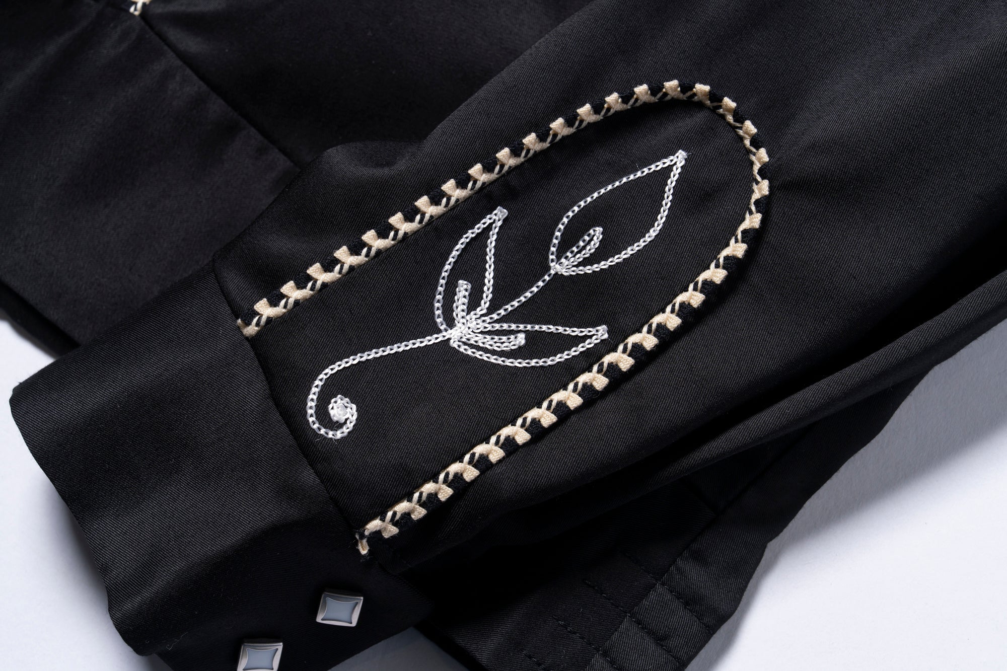 EMBROIDERED RAYON WESTERN JACKET