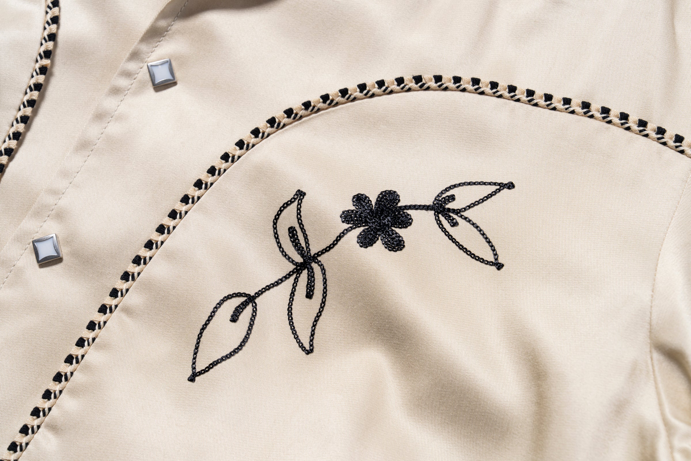 EMBROIDERED RAYON WESTERN JACKET – The Real McCoy's