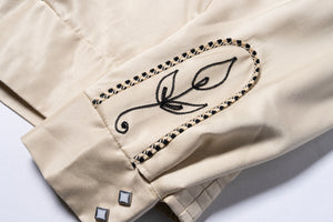 EMBROIDERED RAYON WESTERN JACKET