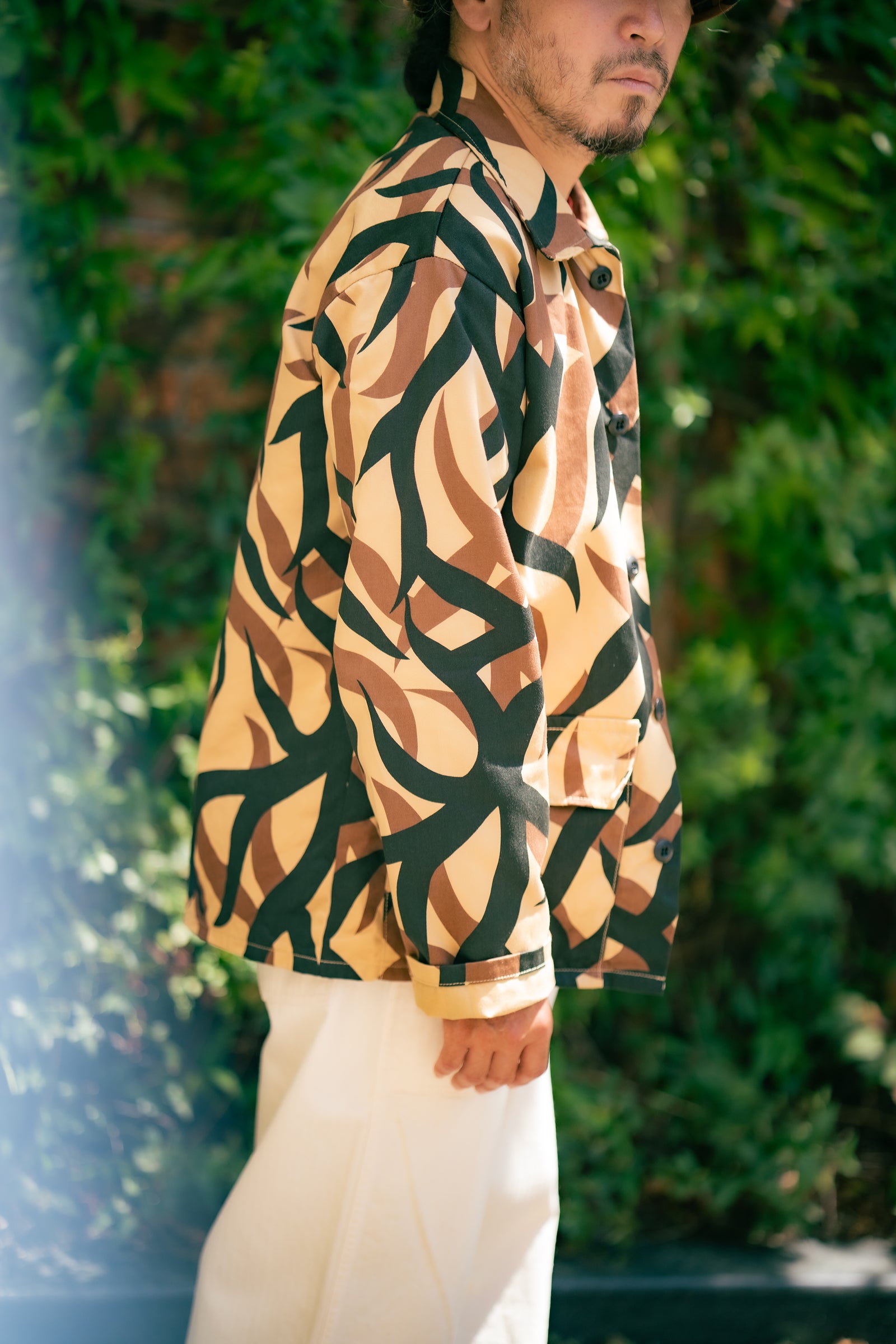 TRIBAL CAMOUFLAGE COMBAT JACKET Gallery Image 2