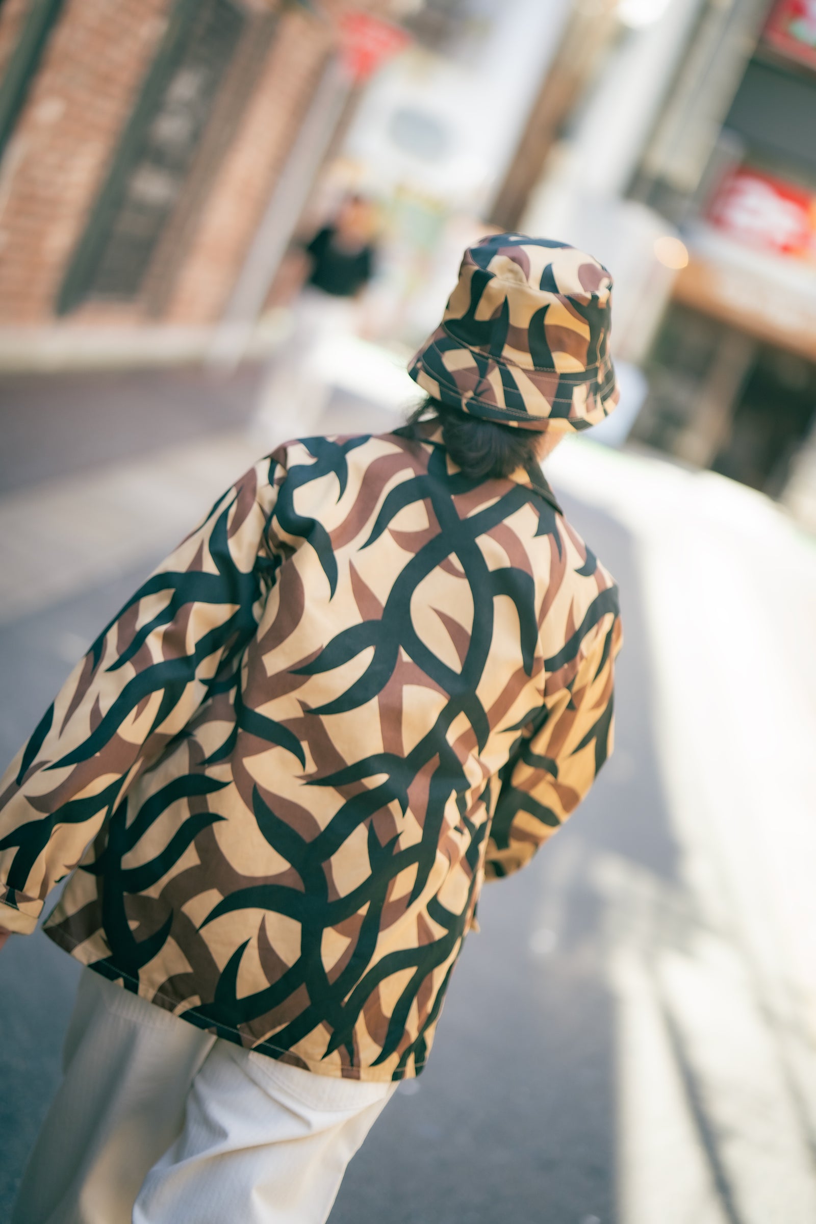 TRIBAL CAMOUFLAGE COMBAT JACKET Gallery Image 3