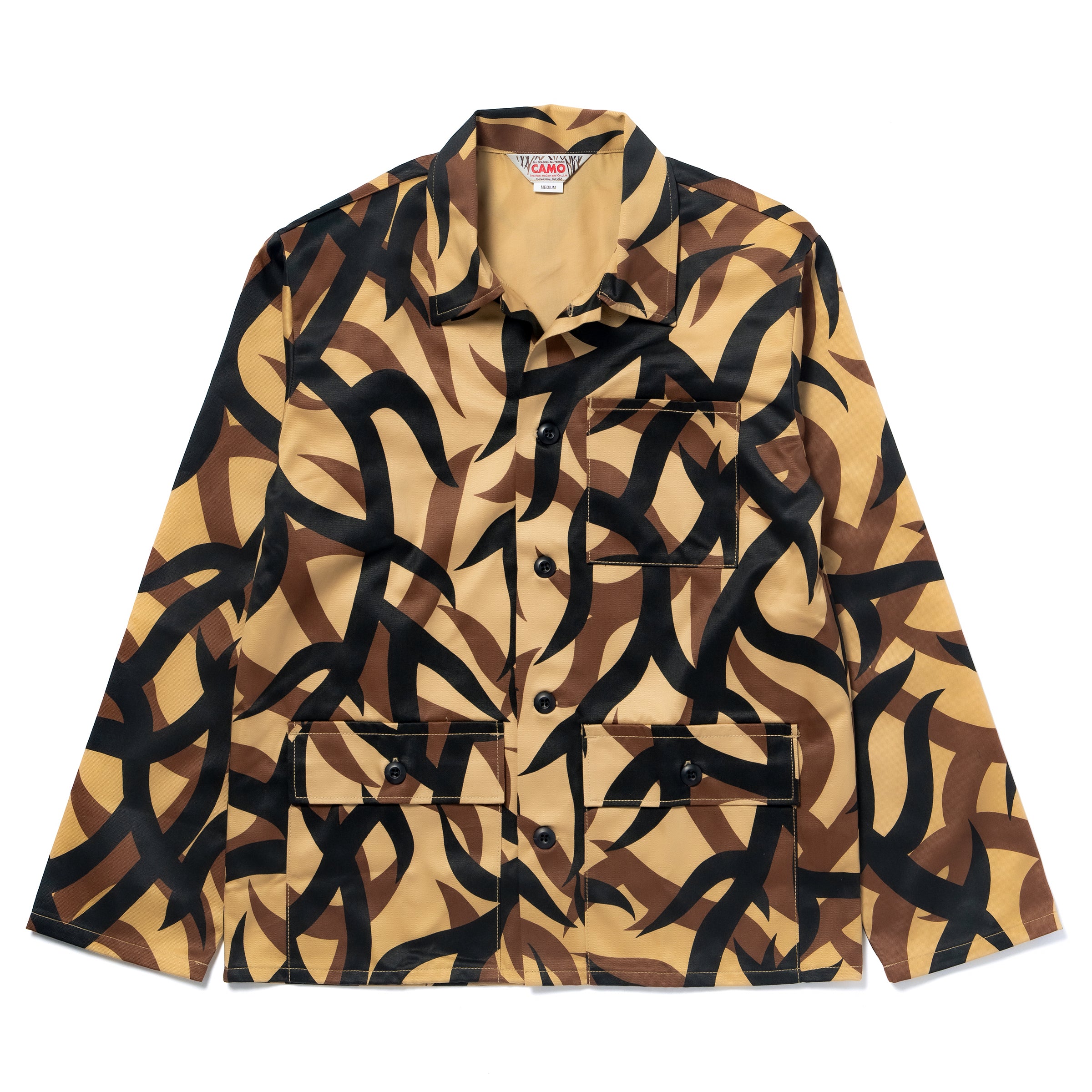 TRIBAL CAMOUFLAGE COMBAT JACKET – The Real McCoy's