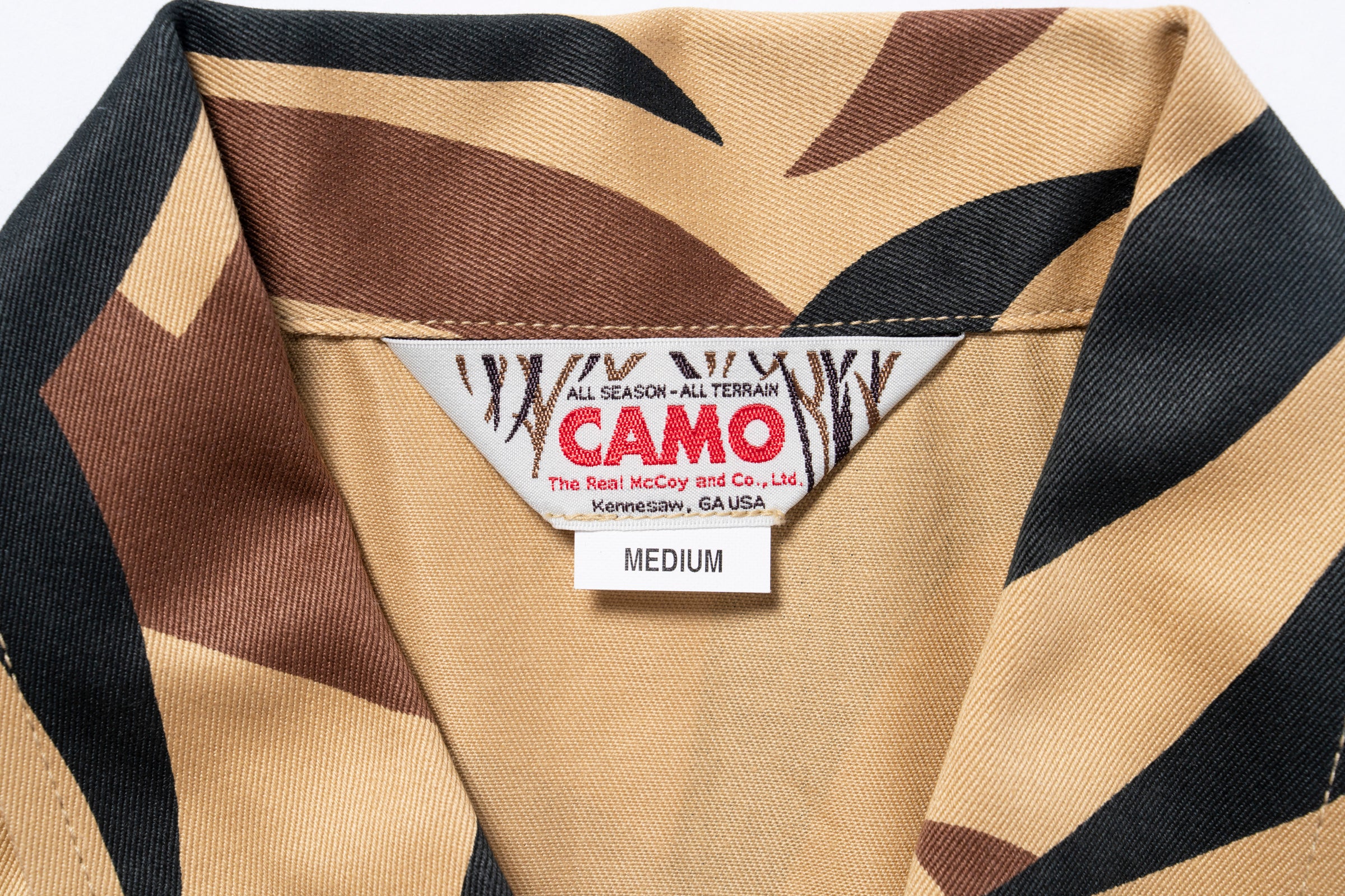 TRIBAL CAMOUFLAGE COMBAT JACKET – The Real McCoy's