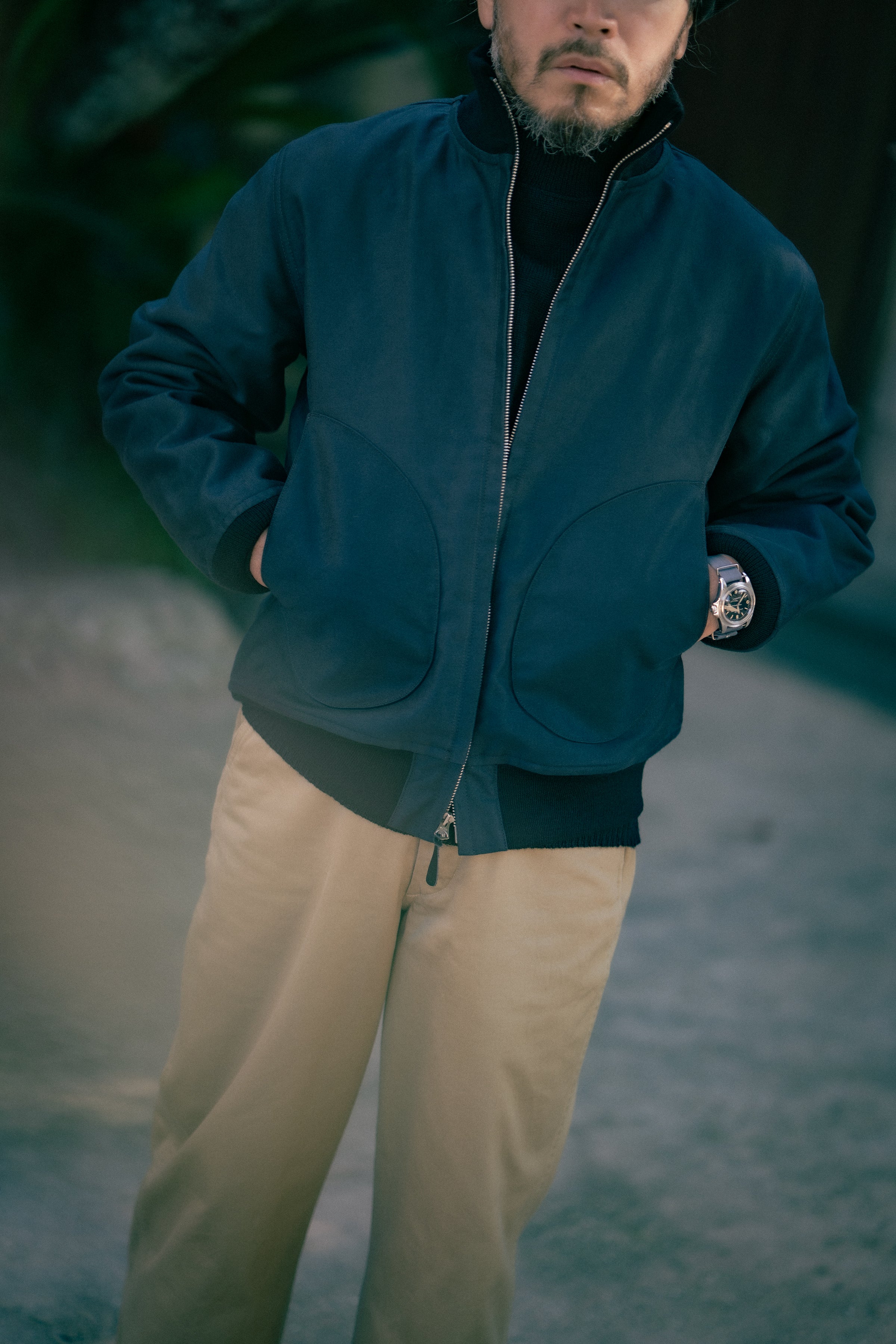 U.S.N. BLUE DECK JACKET – The Real McCoy's