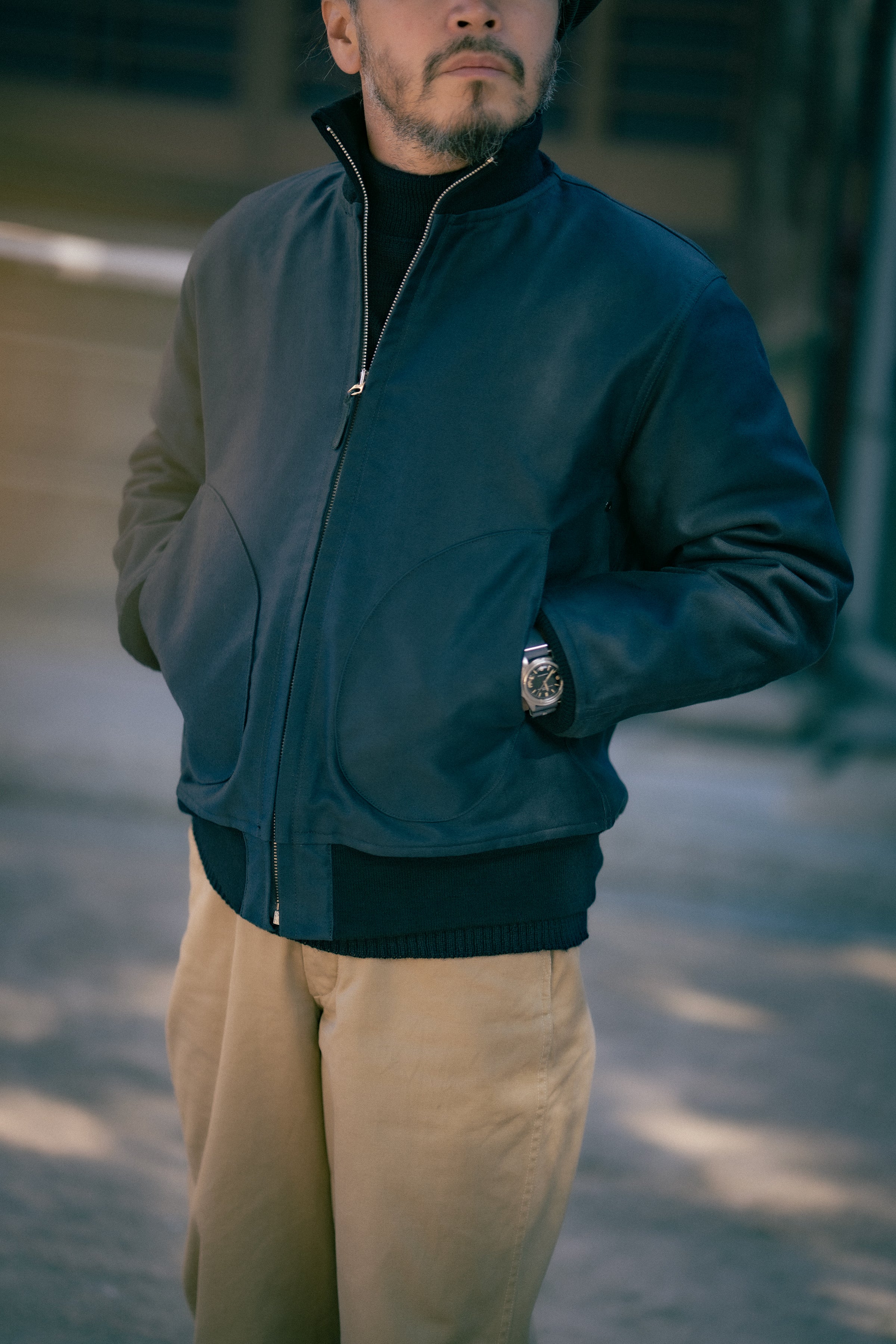 U.S.N. BLUE DECK JACKET – The Real McCoy's