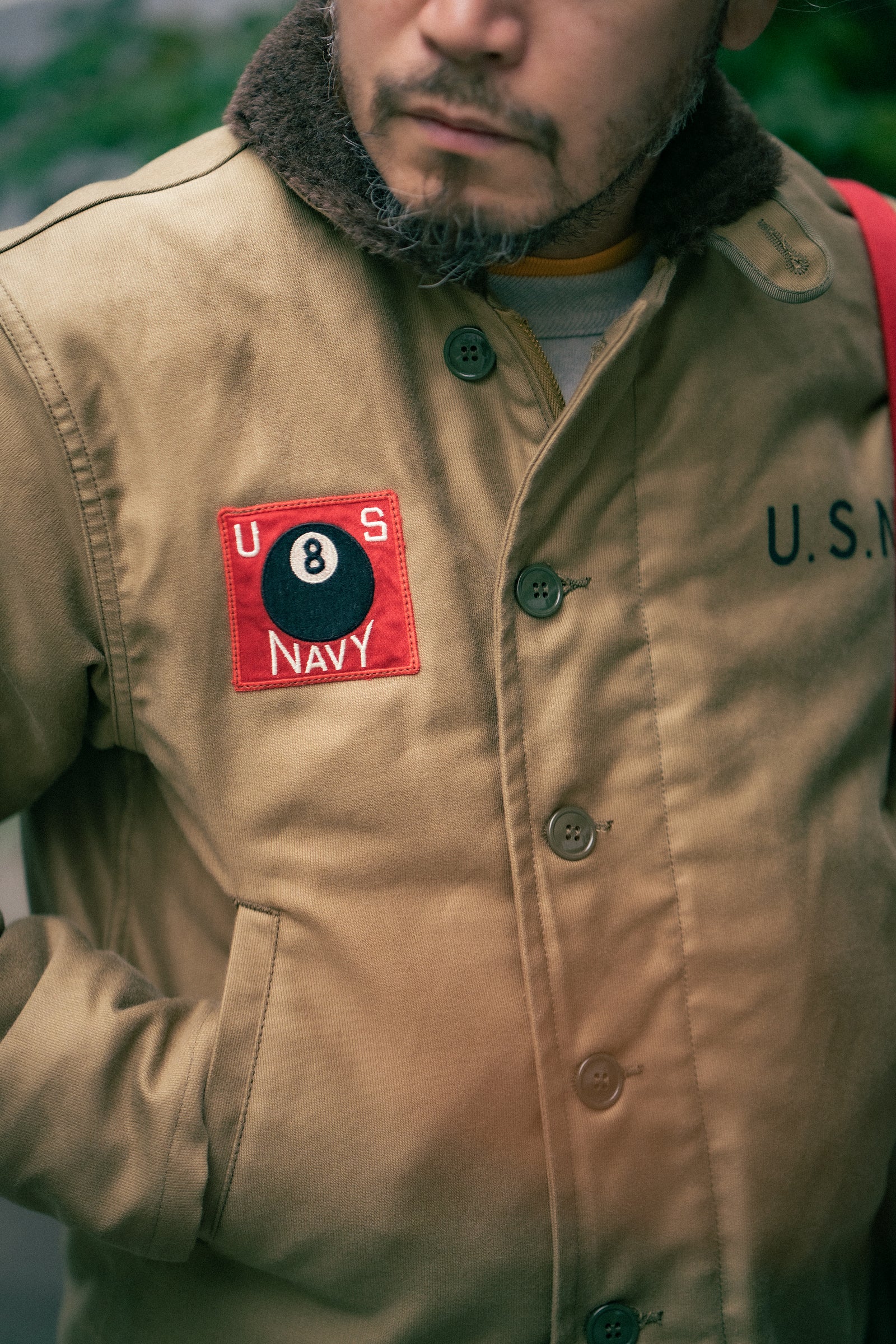 N-1 DECK JACKET (KHAKI) / 8TH BEACH BN. Gallery Image