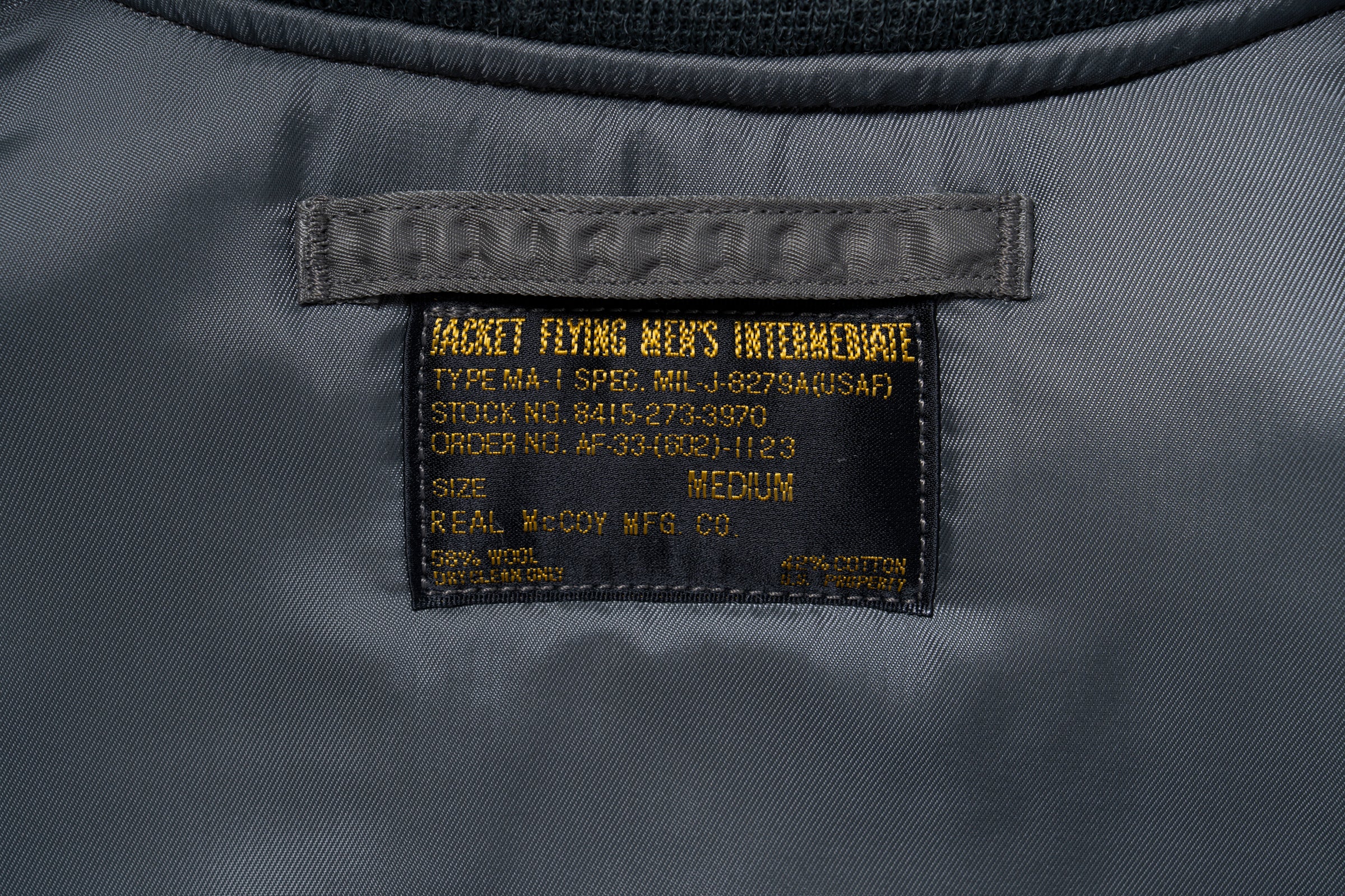 TYPE MA-1 REAL McCOY MFG. CO. – The Real McCoy's