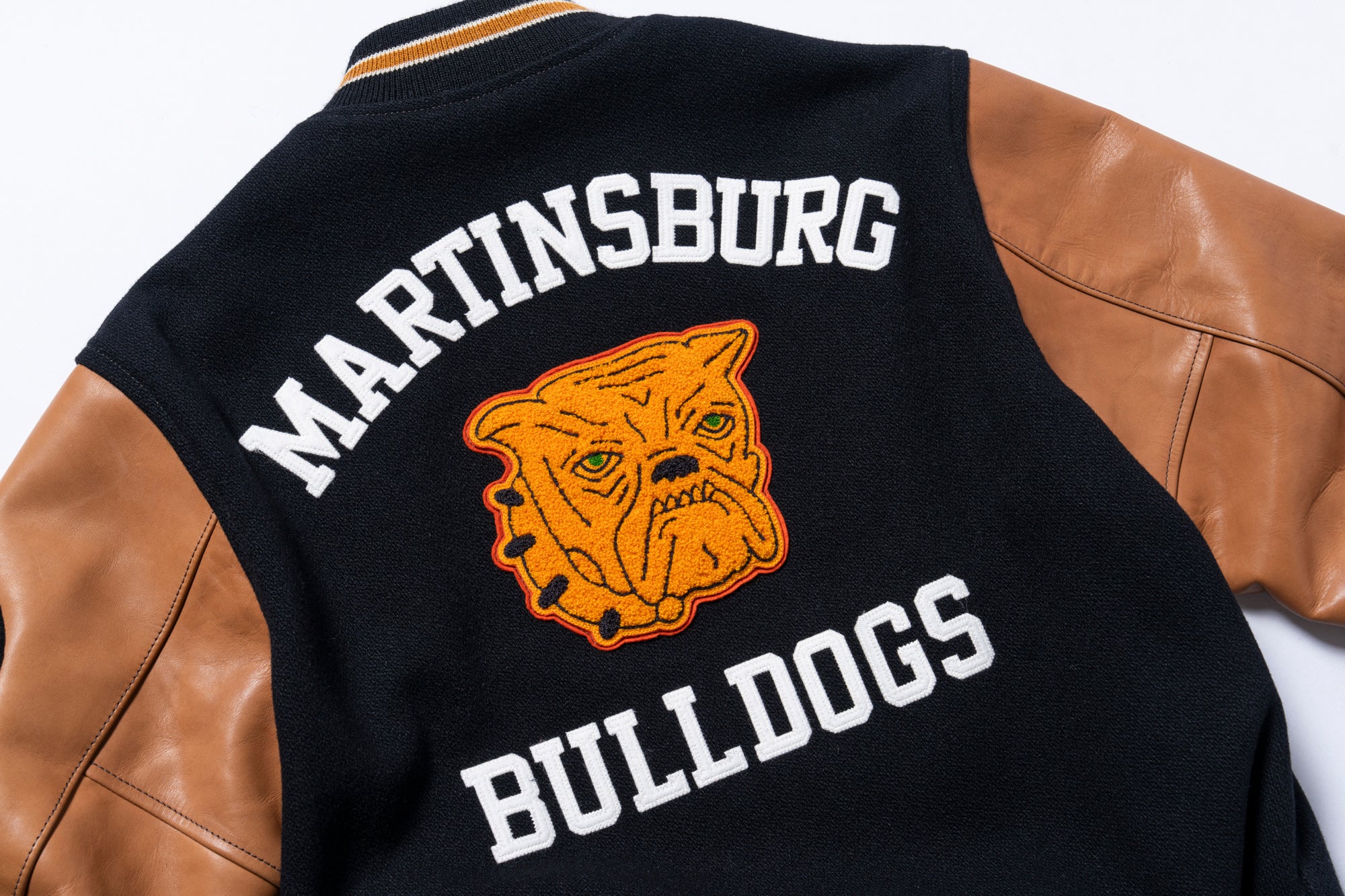 WOOL VARSITY JACKET / BULLDOGS