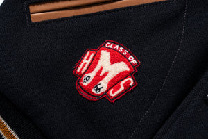 WOOL VARSITY JACKET / BULLDOGS