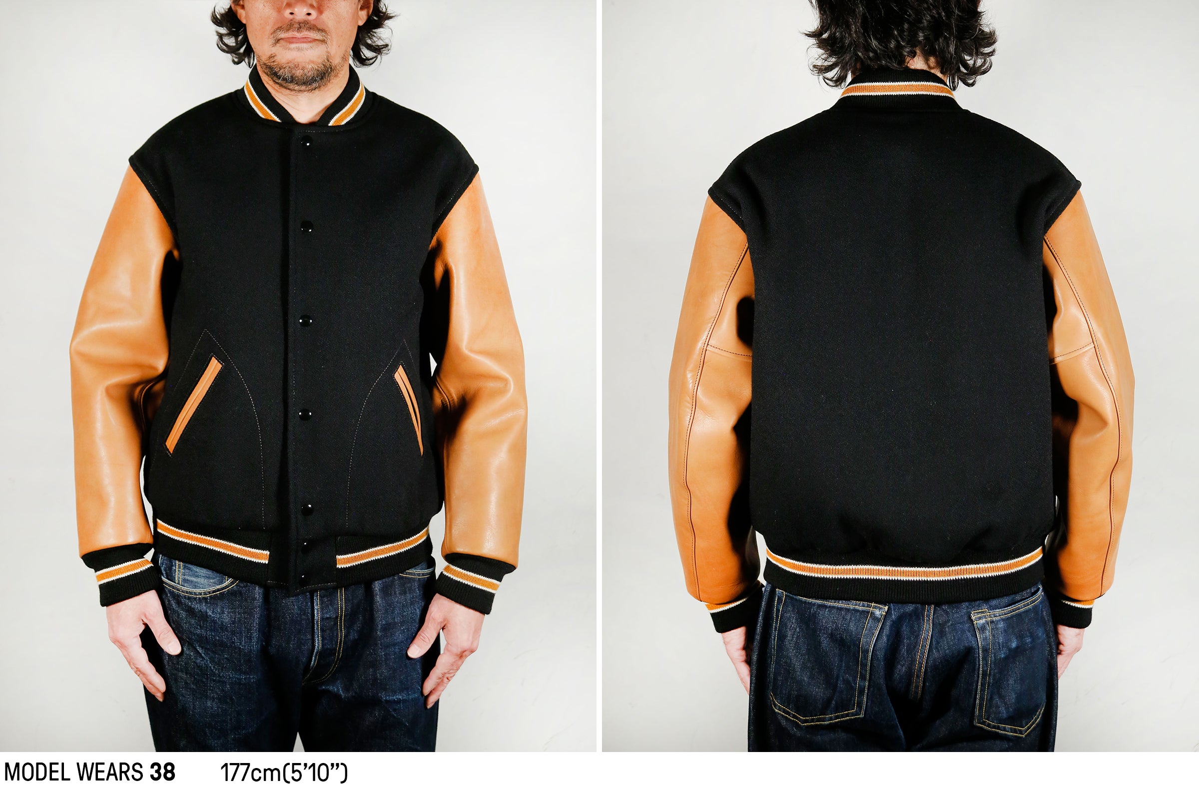 WOOL VARSITY JACKET – The Real McCoy's WOOL VARSITY JACKET – The Real McCoy's