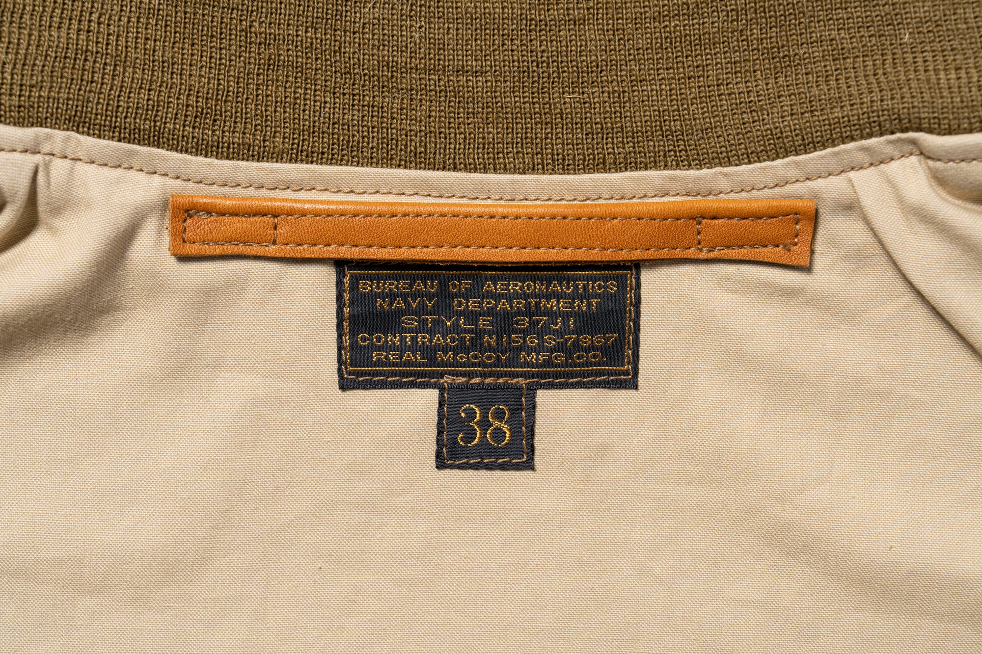 TYPE 37J1B REAL McCOY MFG.CO.