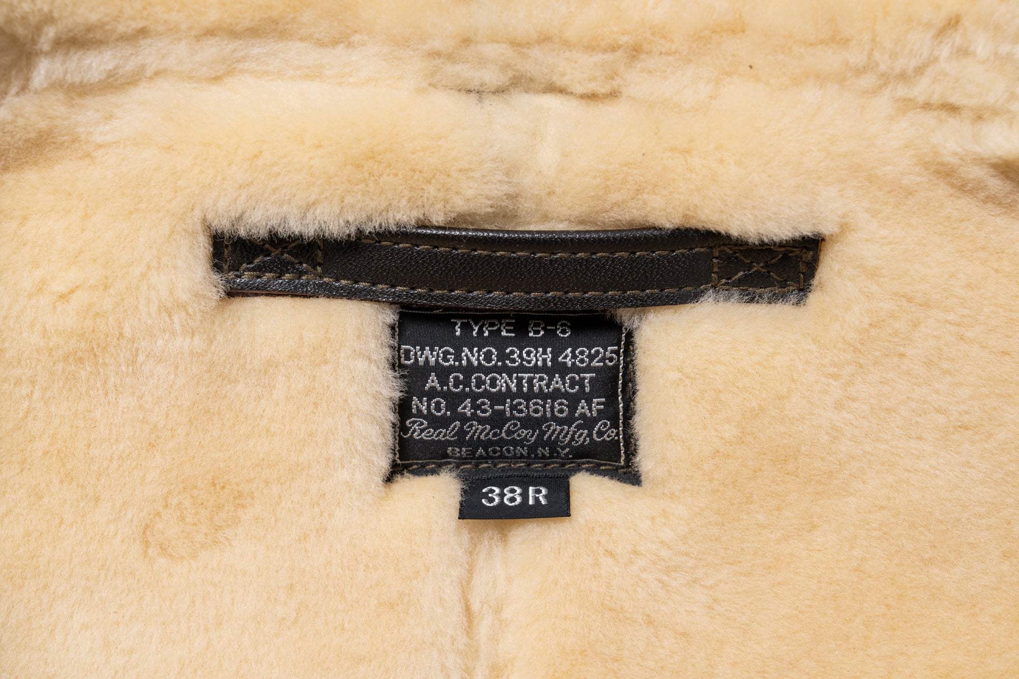 TYPE B-6 REAL McCOY MFG.CO