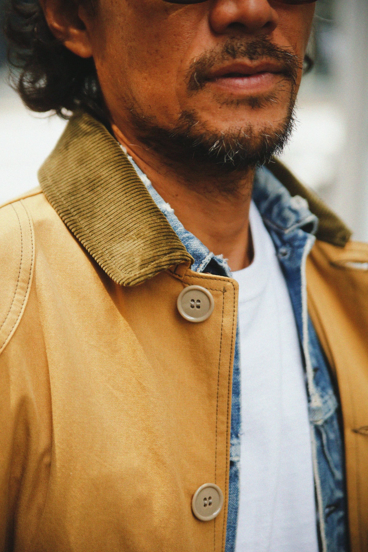 COTTON CANVAS BARN COAT Gallery Image 7