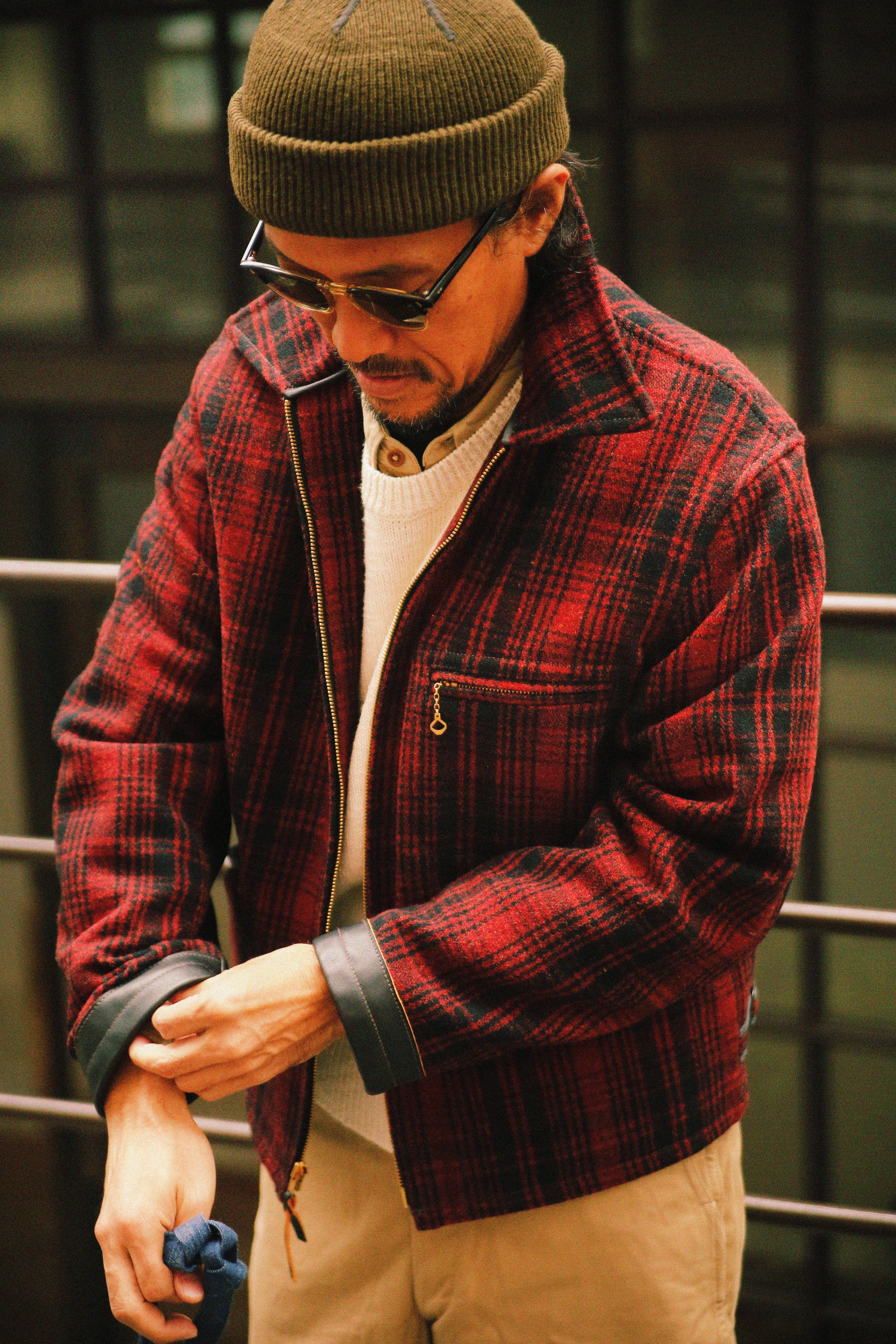 WOOL FIELD SPORTS JACKET / RED PLAID – The Real McCoy's