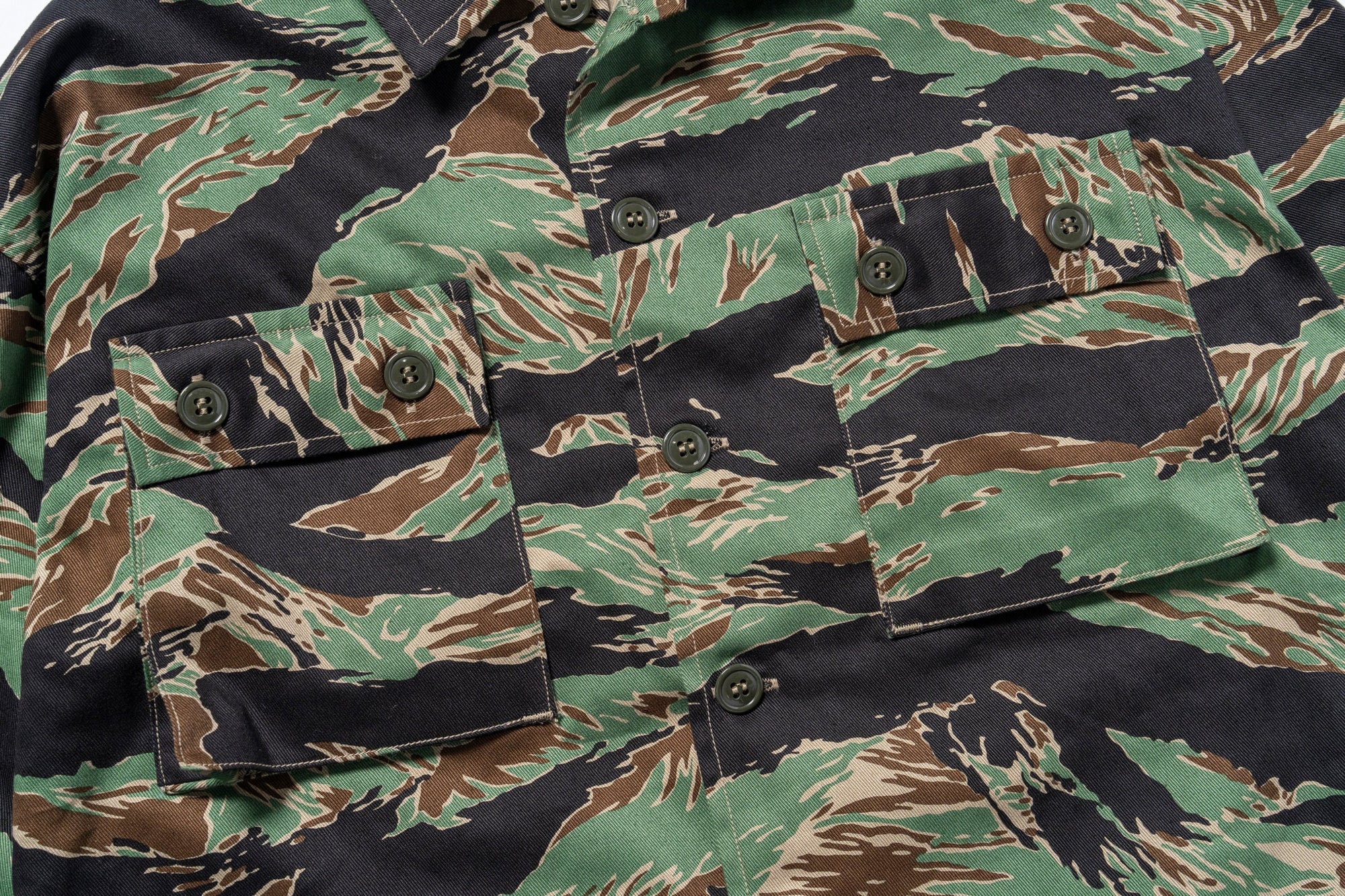 TIGER CAMOUFLAGE SHIRT / JOHN WAYNE