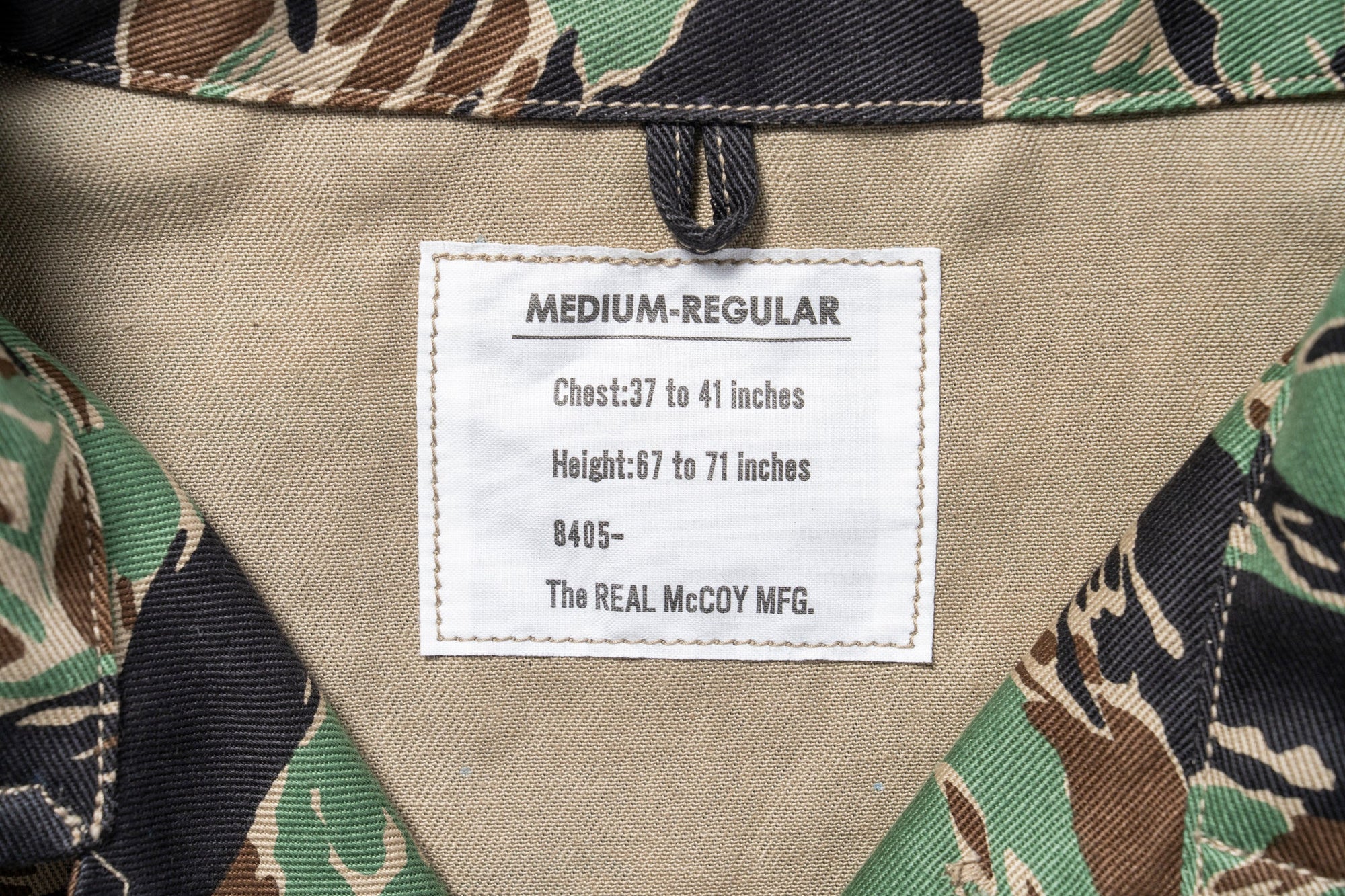 TIGER CAMOUFLAGE SHIRT / JOHN WAYNE