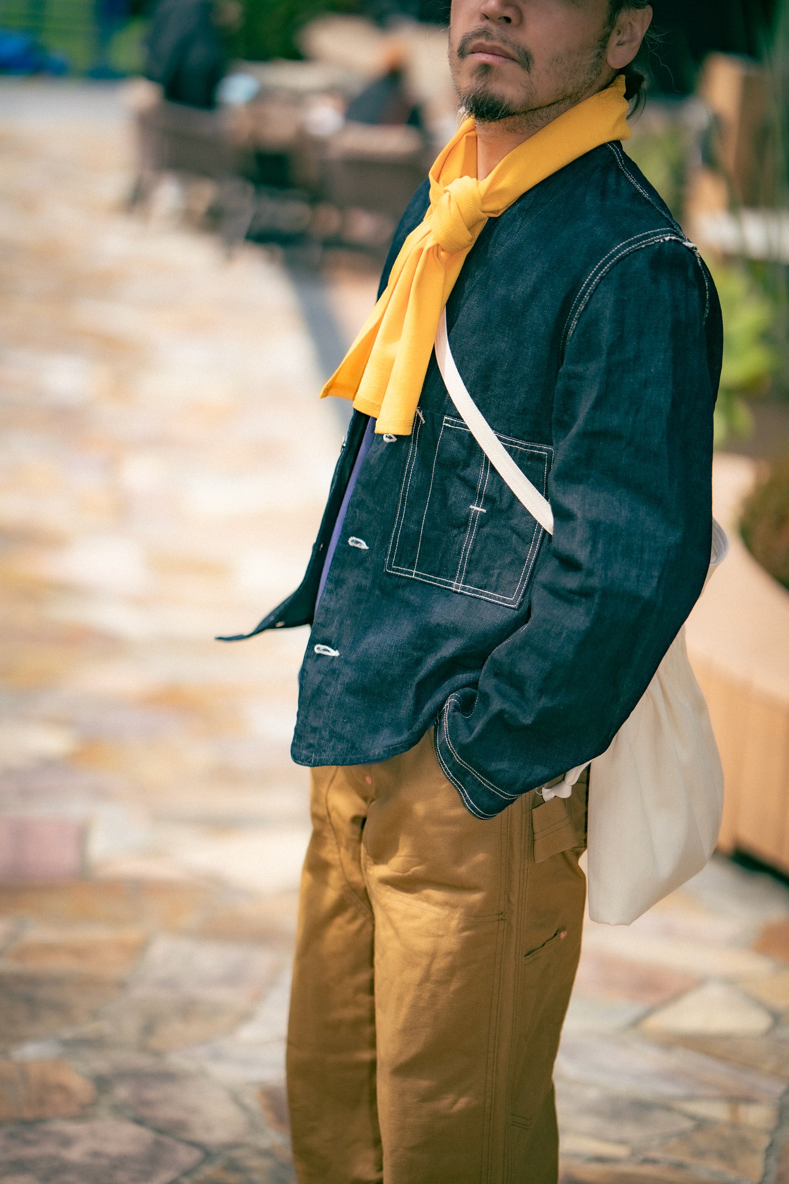 WWII DENIM ENGINEER COAT Gallery Image 9