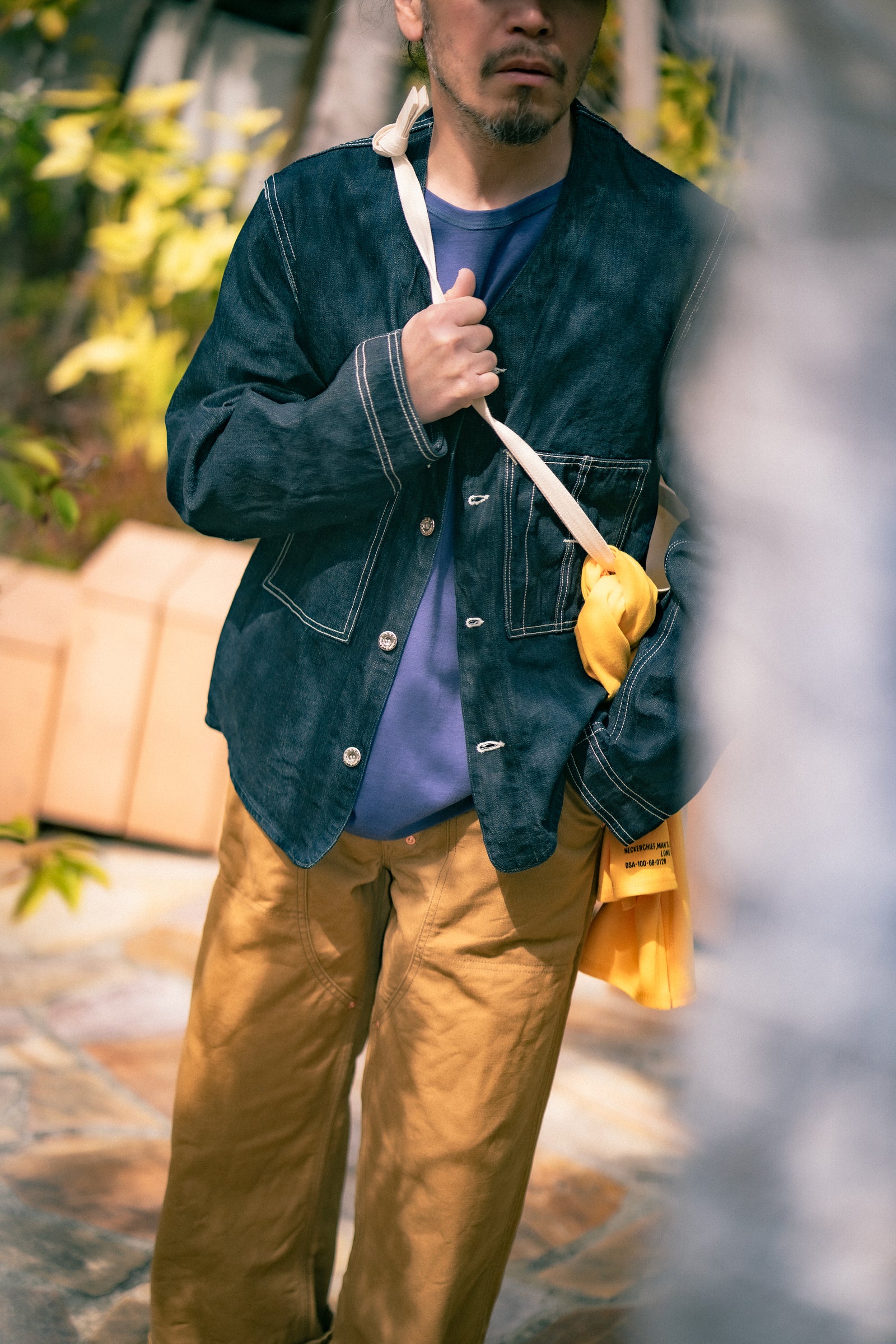 WWII DENIM ENGINEER COAT Gallery Image 10
