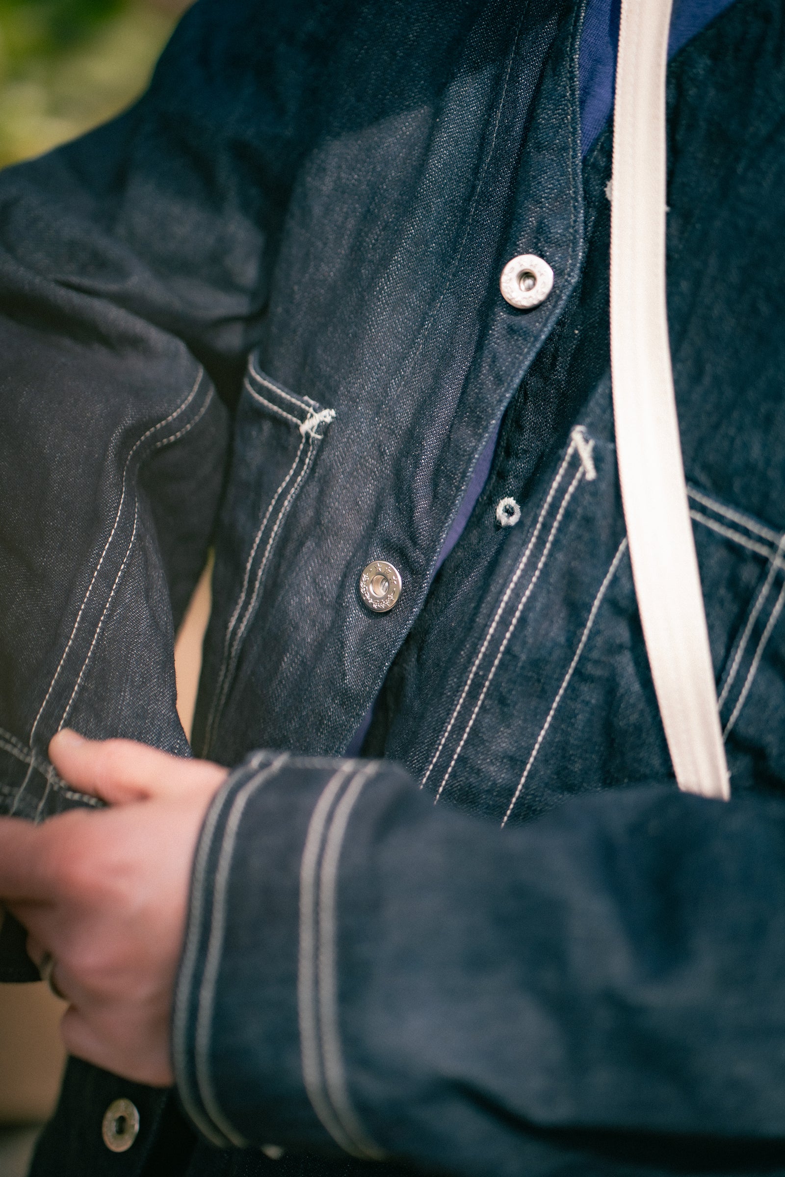 WWII DENIM ENGINEER COAT Gallery Image 11