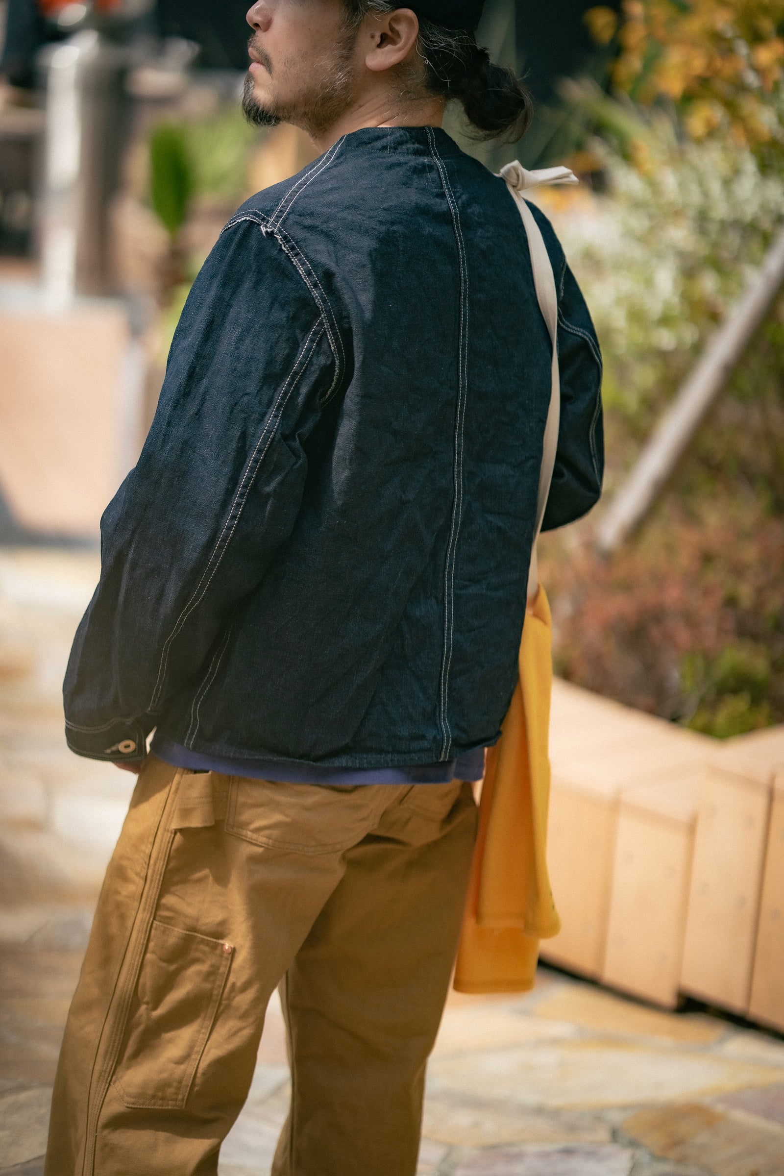 WWII DENIM ENGINEER COAT Gallery Image 1