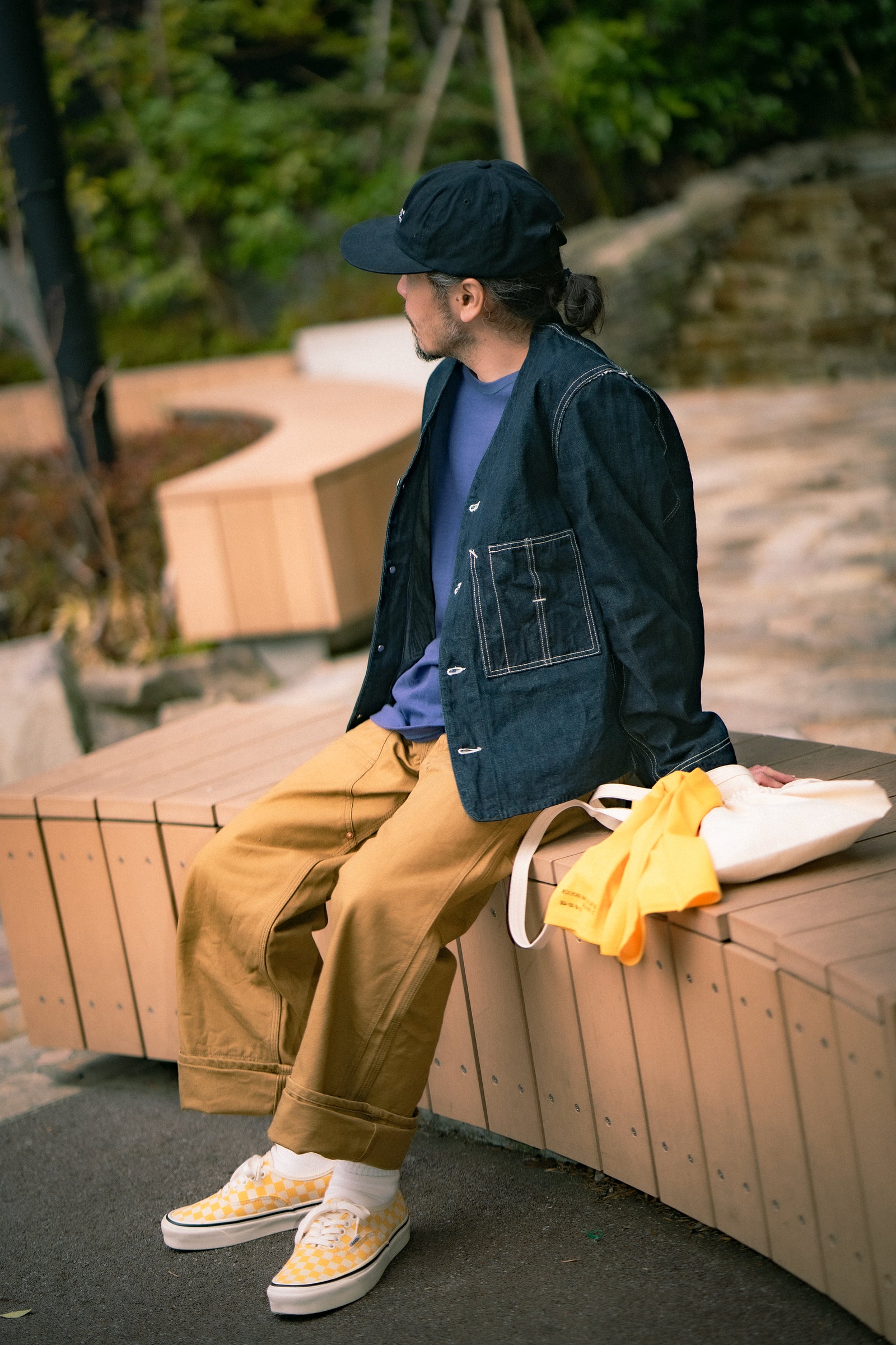 WWII DENIM ENGINEER COAT Gallery Image 15