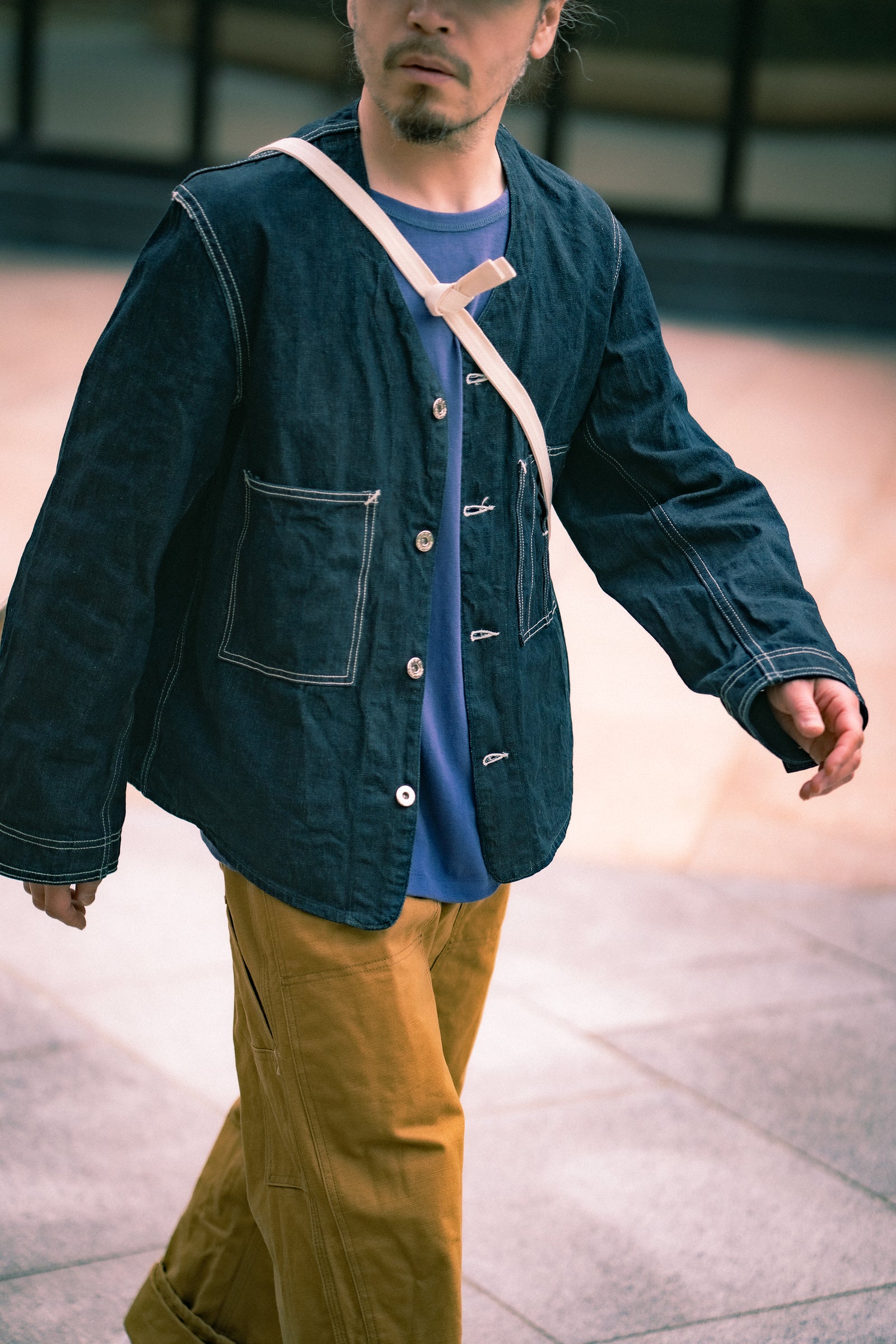 WWII DENIM ENGINEER COAT Gallery Image 18