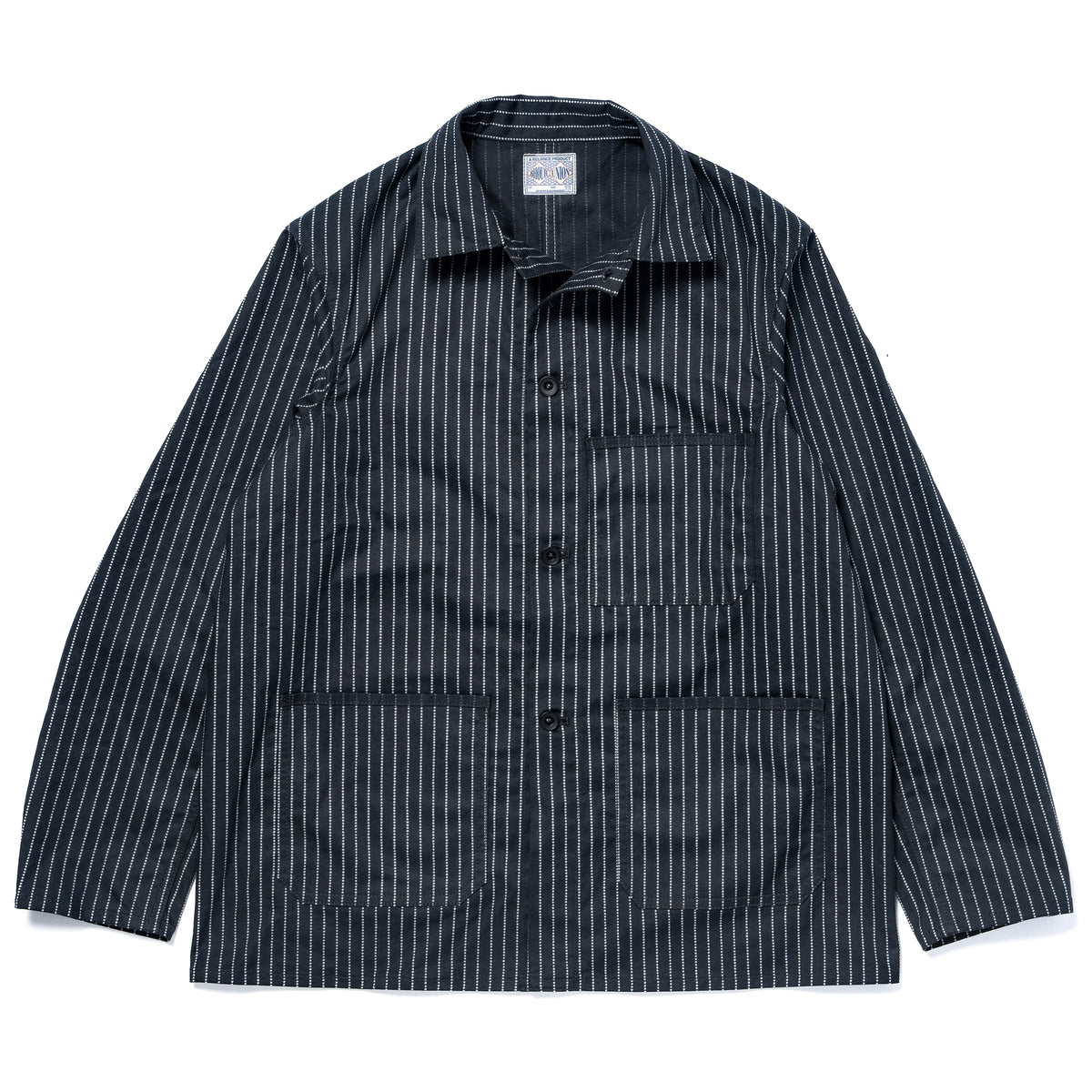 MJ26010 BLACK WABASH CHORE COAT - BLACK