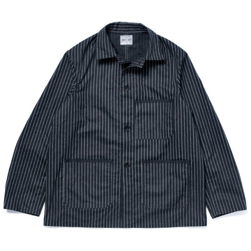 MJ26010 BLACK WABASH CHORE COAT - BLACK