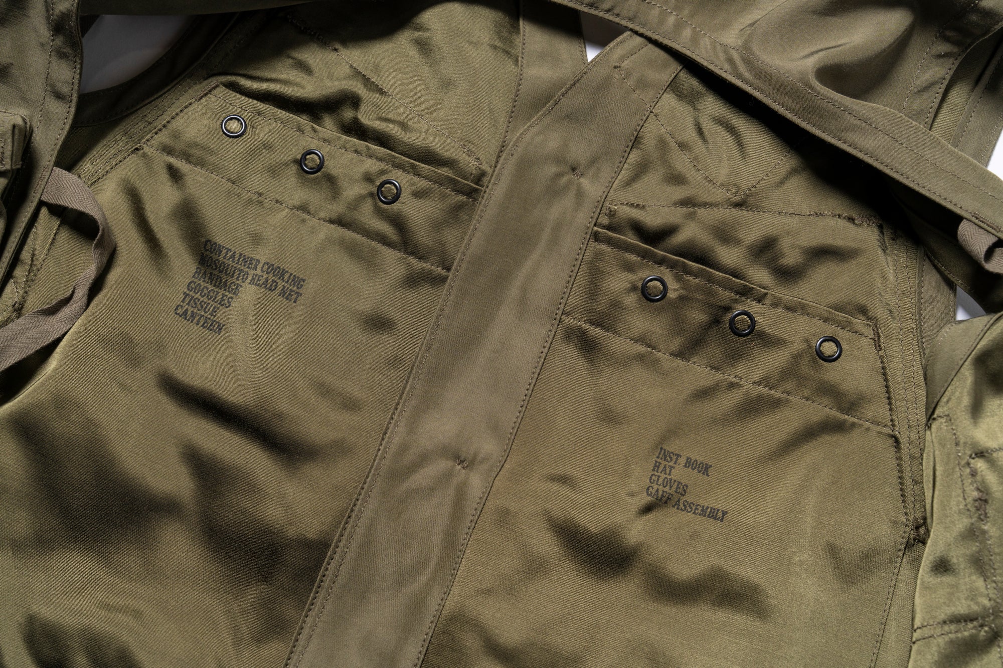 TYPE C-1 VEST, EMERGENCY SUSTENANCE