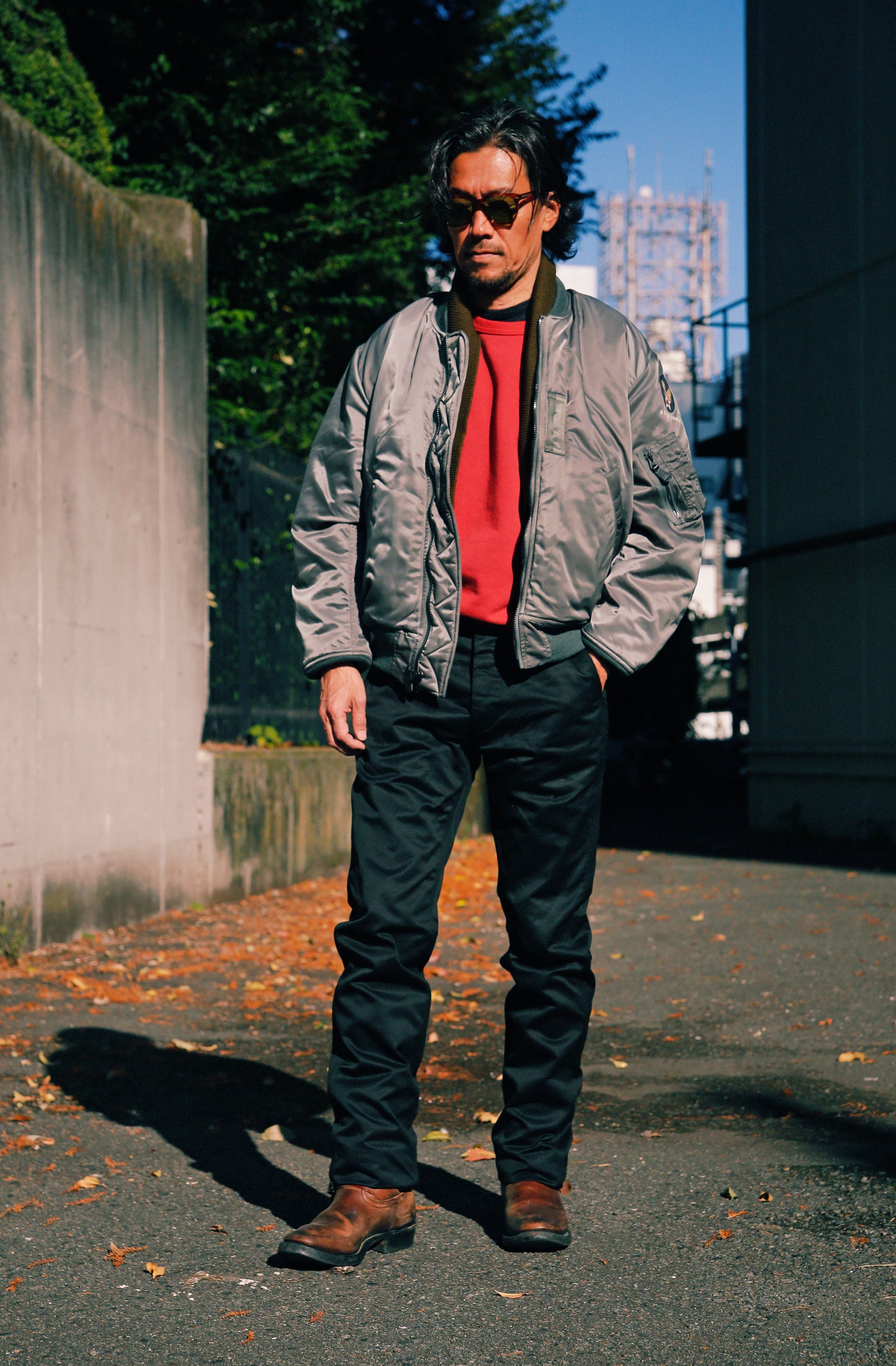 JOE McCOY CHINO TROUSERS Gallery Image 2