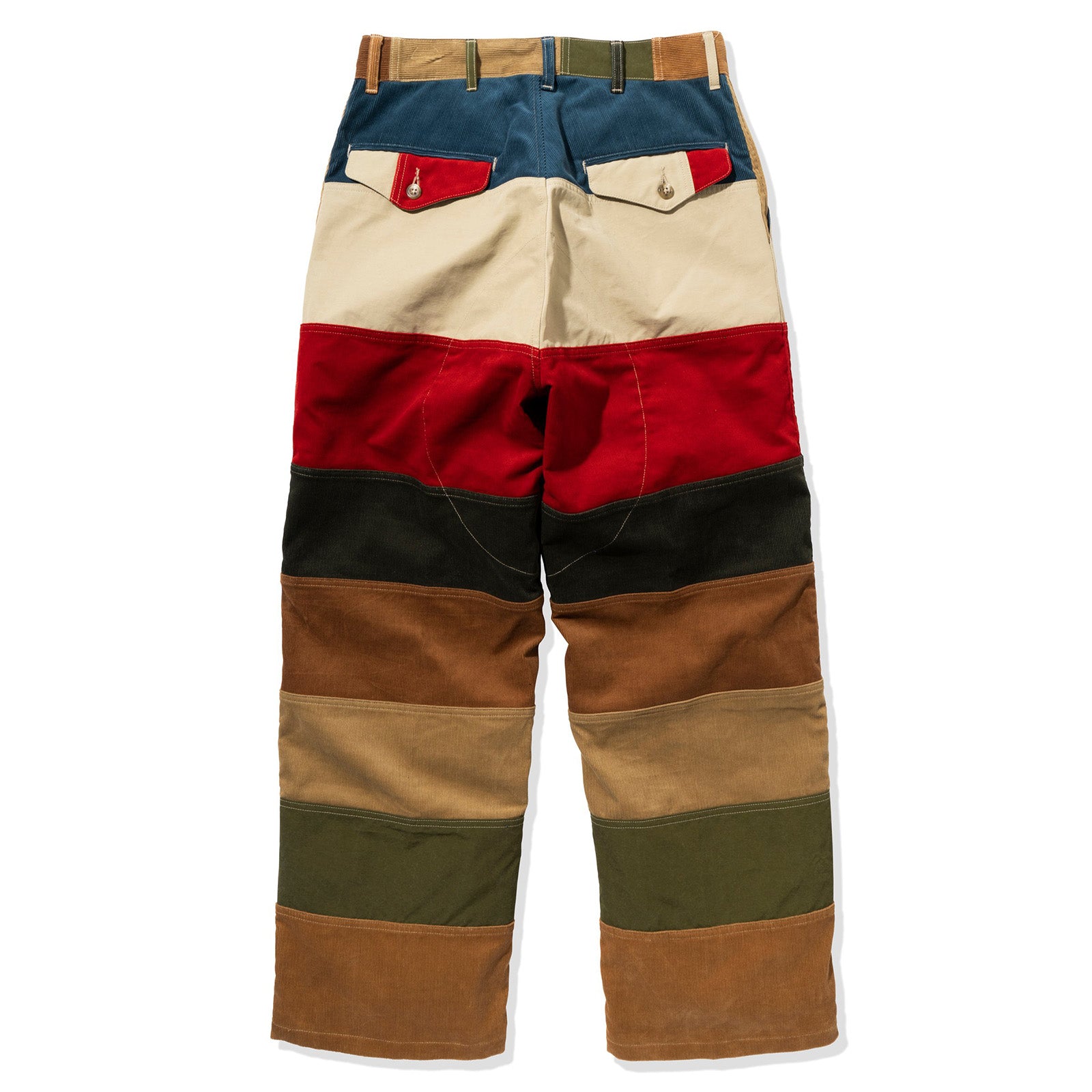 MULTICOLOR CORDUROY HUNTING TROUSERS
