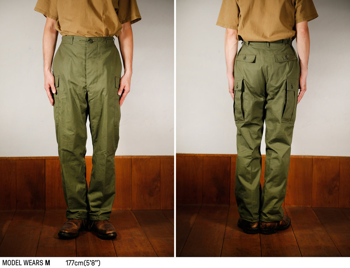 TROUSERS, MAN'S, COMBAT, TROPICAL (MODEL 220) Fit Guide