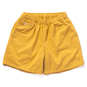 COTTON DRILL SWIM SHORTS (OVER-DYED)