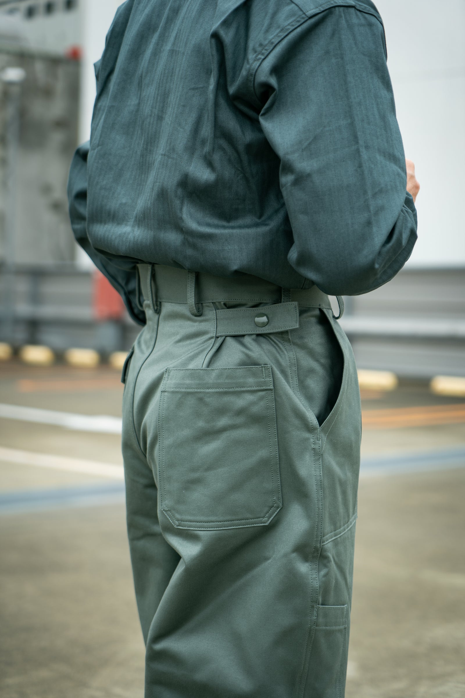 TROUSERS, UTILITY, COTTON / USAF SAGE GREEN Gallery Image 5