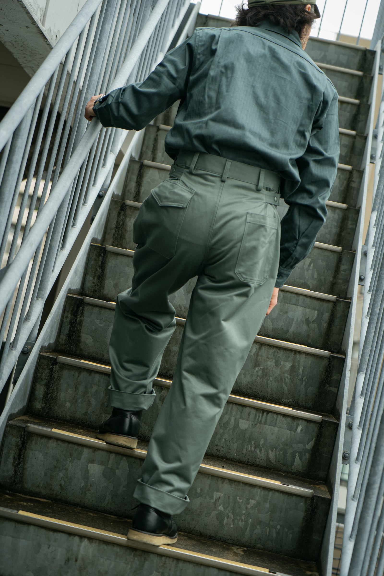 TROUSERS, UTILITY, COTTON / USAF SAGE GREEN Gallery Image 8