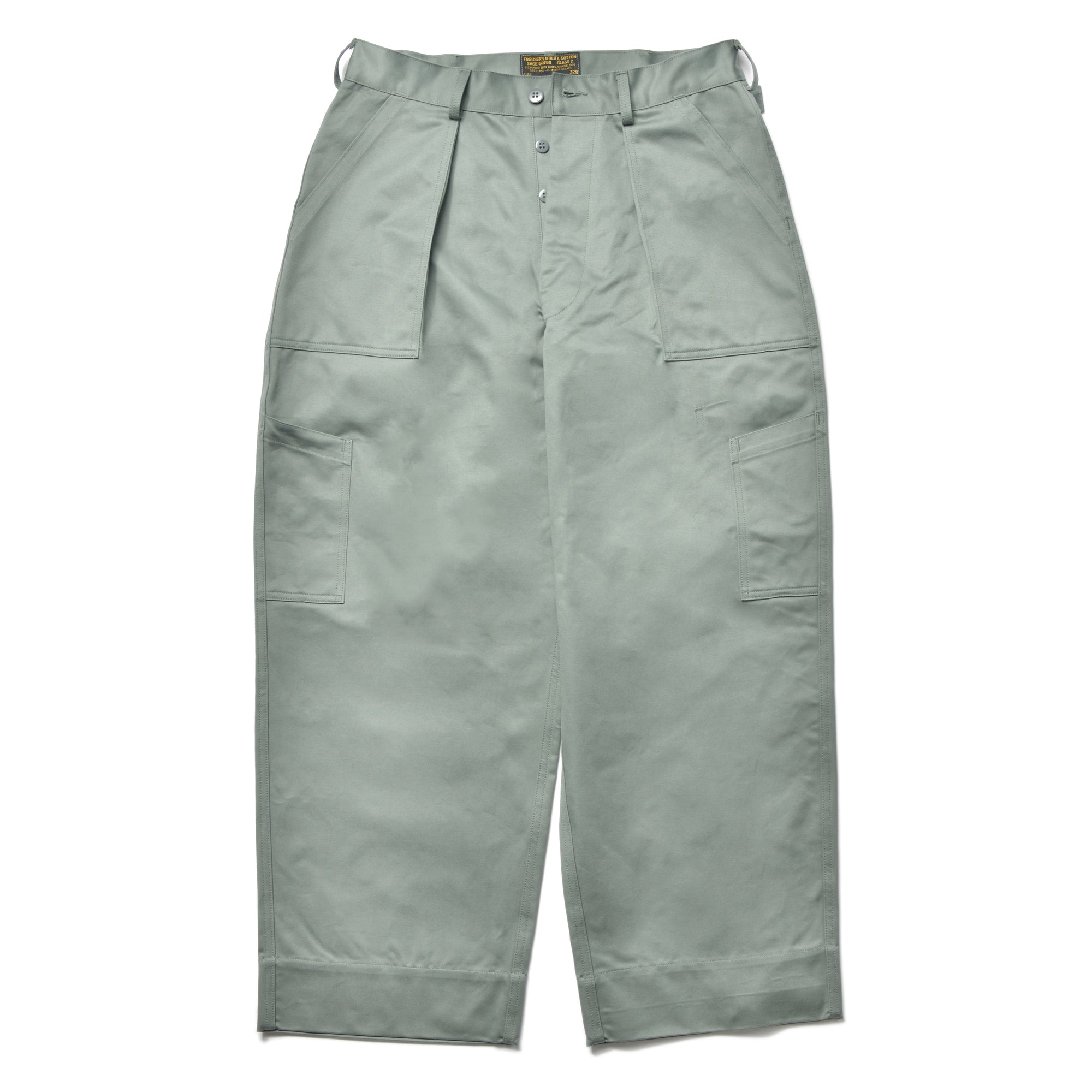 TROUSERS, UTILITY, COTTON / USAF SAGE GREEN