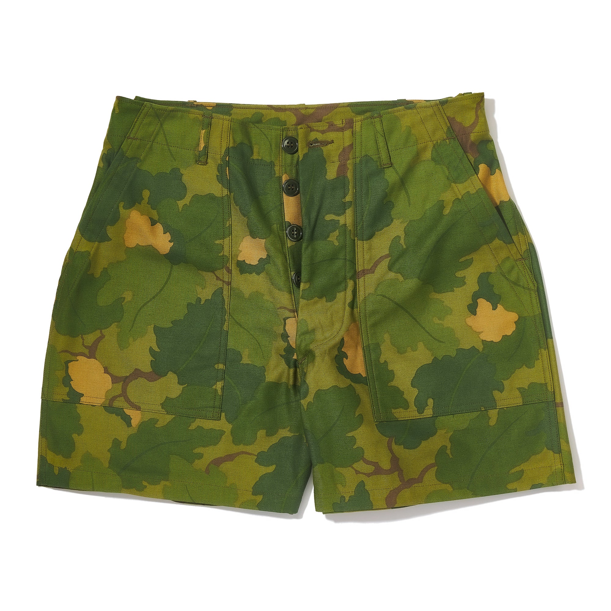 CAMOUFLAGE CIVILIAN SHORTS / MITCHELL PATTERN