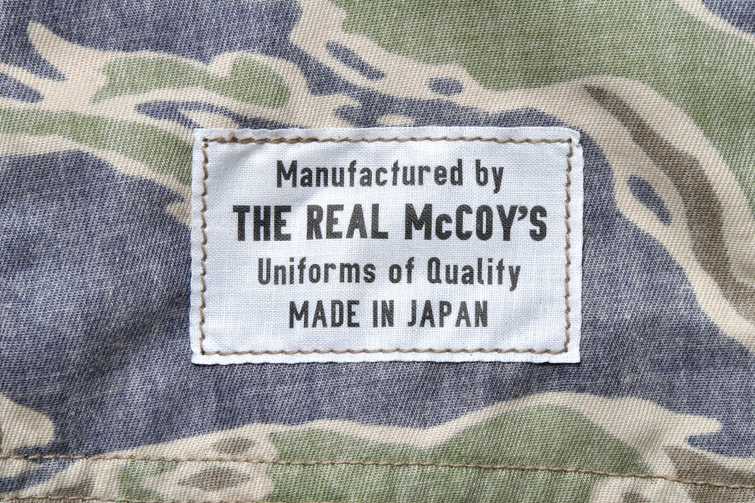 TIGER CAMOUFLAGE CIVILIAN SHORTS / LATE WAR – The Real McCoy's