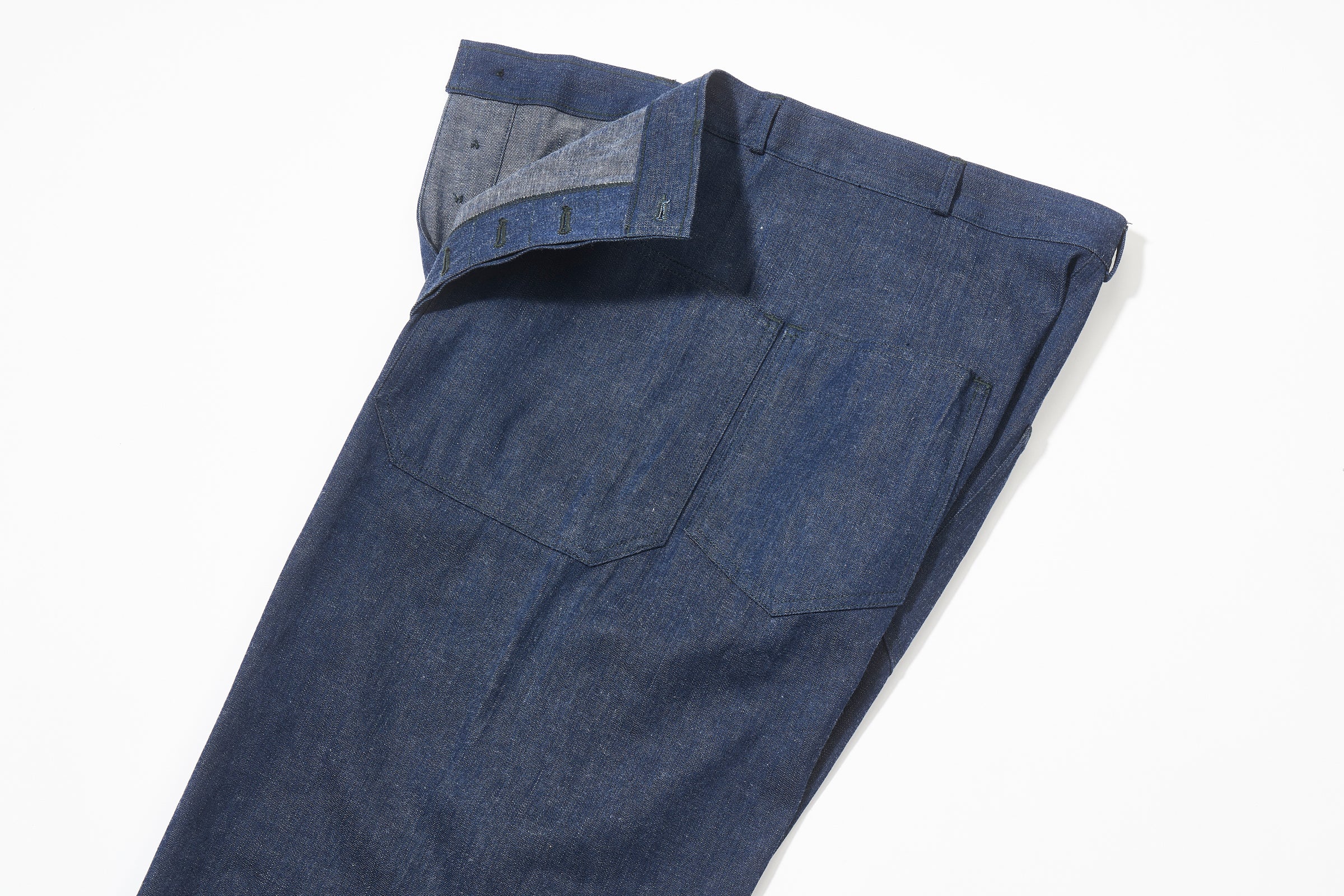Shop Belvedere Lando in Navy / Blue Jeans Genuine –