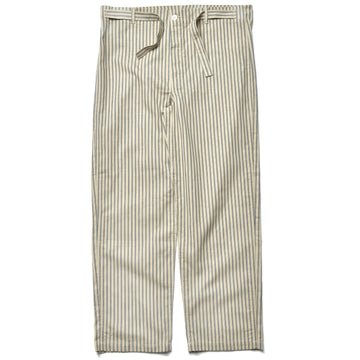 TICKING STRIPE PAJAMA TROUSERS