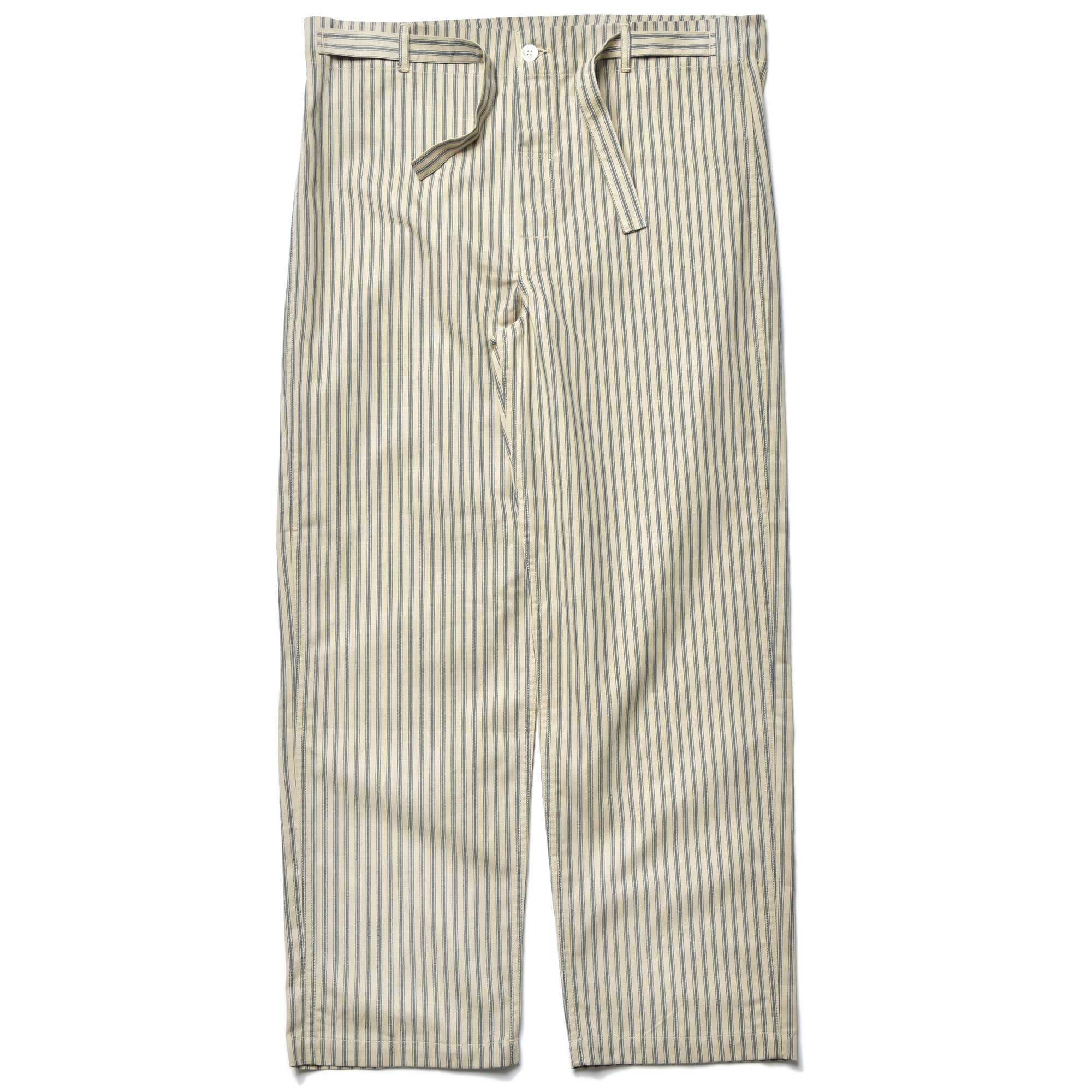 TICKING STRIPE PAJAMA TROUSERS