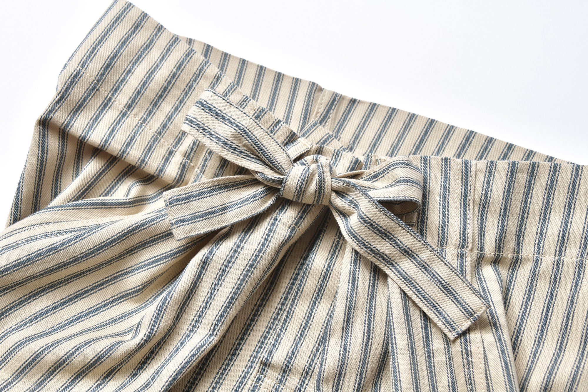 TICKING STRIPE PAJAMA TROUSERS