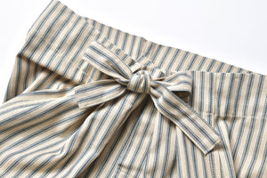 TICKING STRIPE PAJAMA TROUSERS