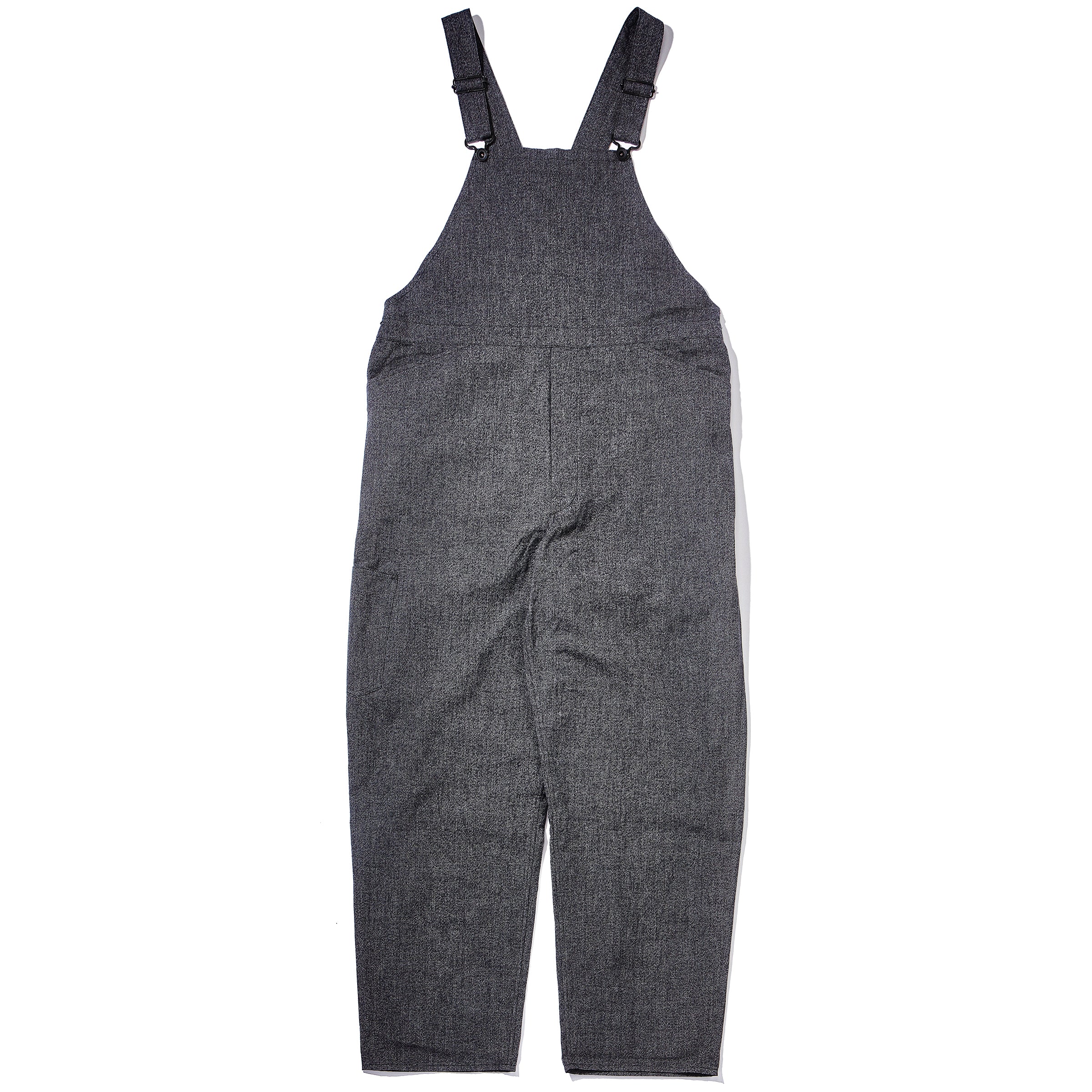 SALT AND PEPPER CHAMBRAY BIB OVERALL – The Real McCoy's