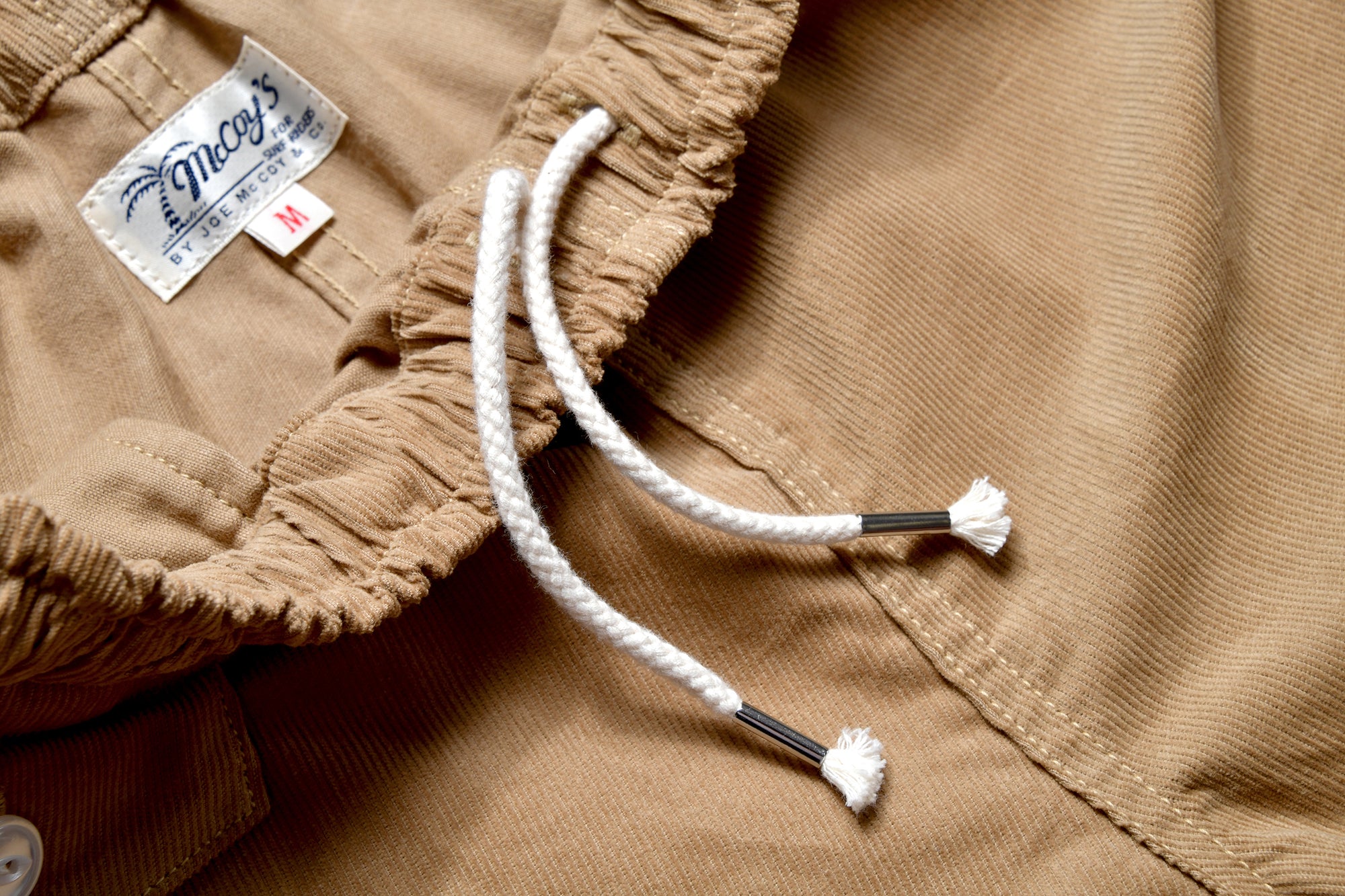 SUMMER CORDUROY SWIM SHORTS