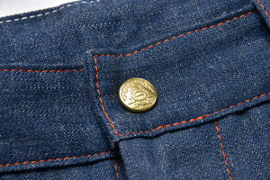 TRIPLE-STITCHED DENIM WORK TROUSERS