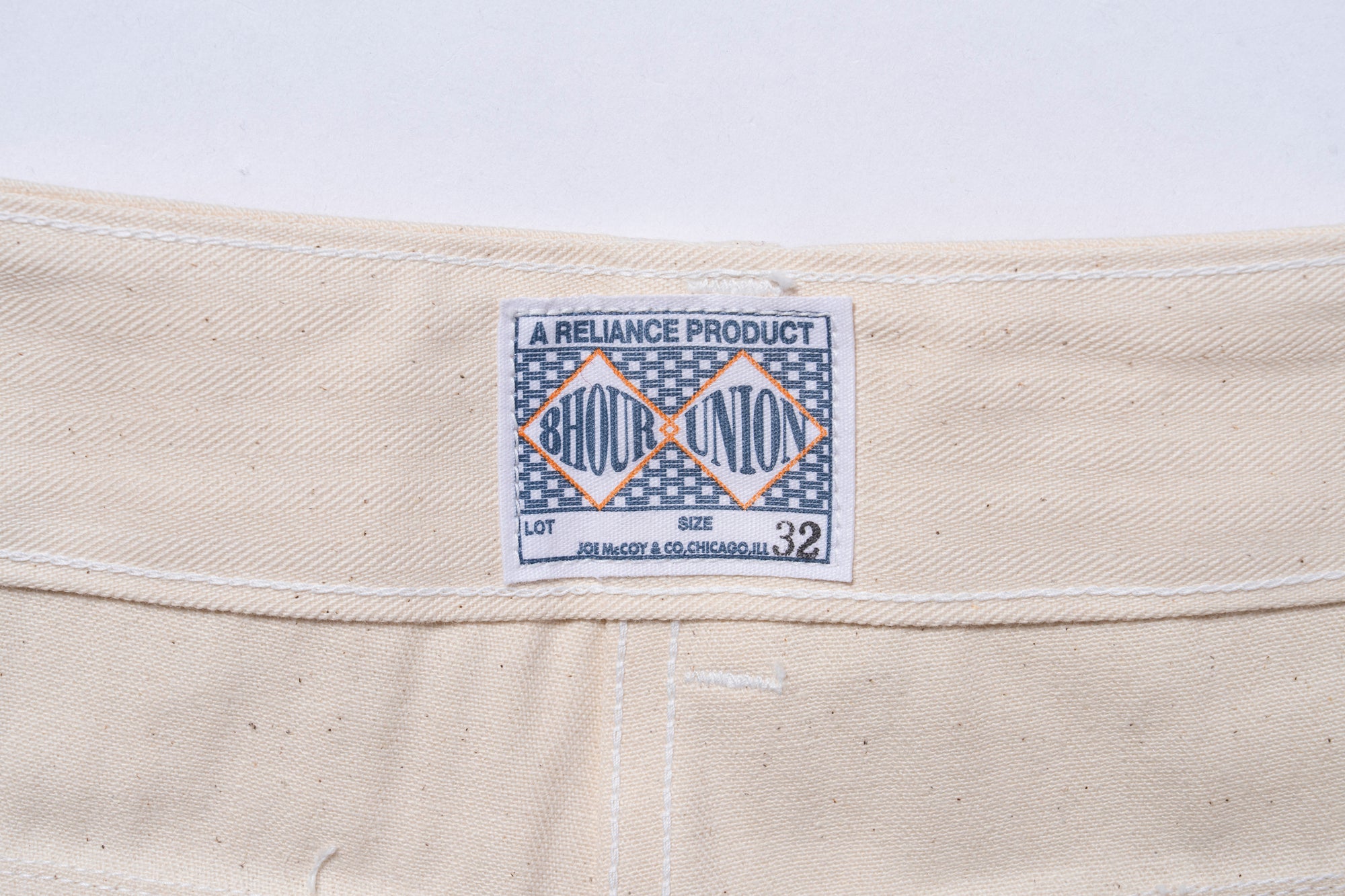 UTILITY TROUSERS / WHITE HBT